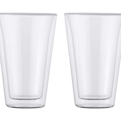 Maxwell & Williams Blend Double Wall Conical Cups Set of 2 - 400ml