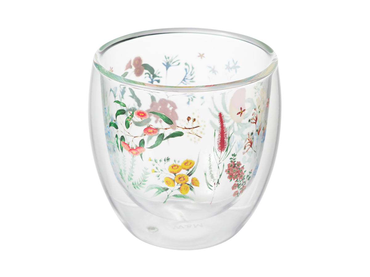 Maxwell & Williams Blend Honey Wattle Double Wall Cup 250ML Set of 2 Gift Boxed