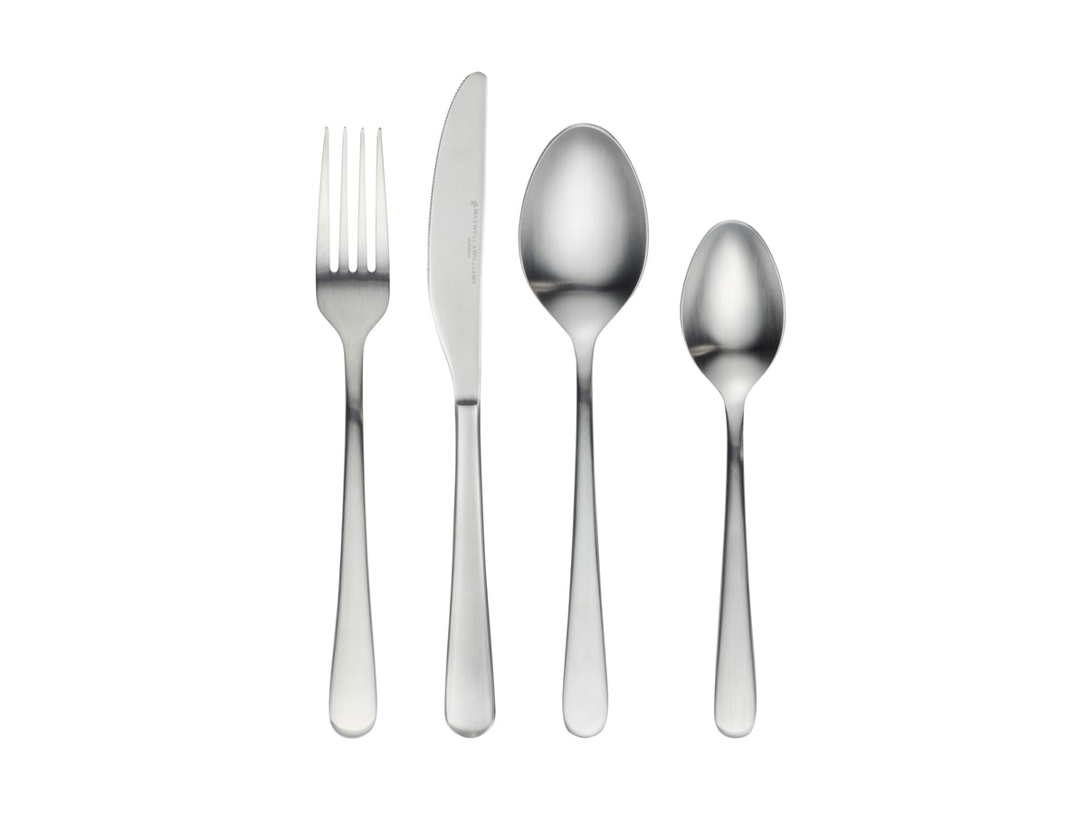 Maxwell & Williams Lume 16pcs Cutlery Set Stainless Steel Gift Boxed
