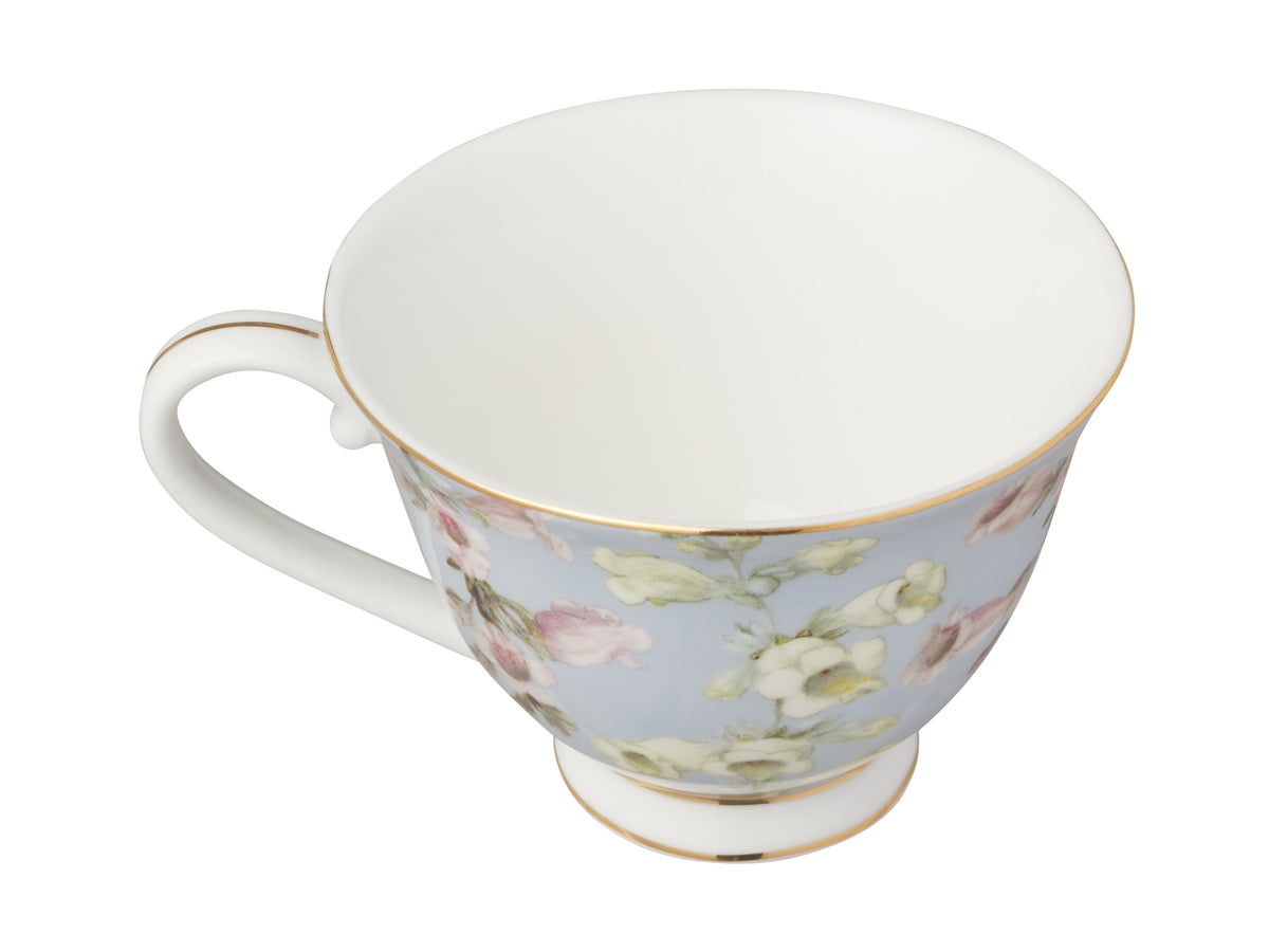 Maxwell & Williams Royal Botanic Gardens Foxglove Footed Cup & Saucer 200ML Gift Boxed