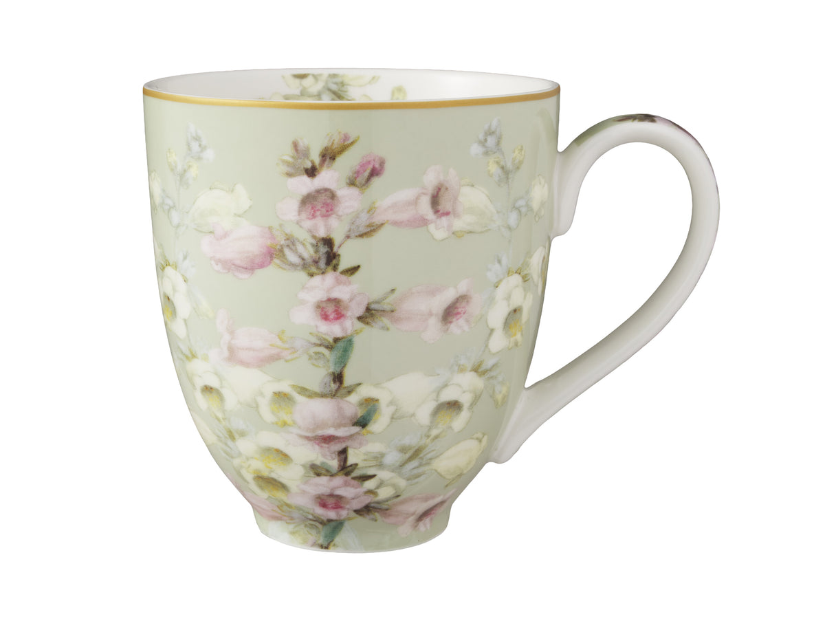 Maxwell & Williams Royal Botanic Gardens Foxglove Coupe Mug 400ML Set of 4 Assorted Gift Boxed