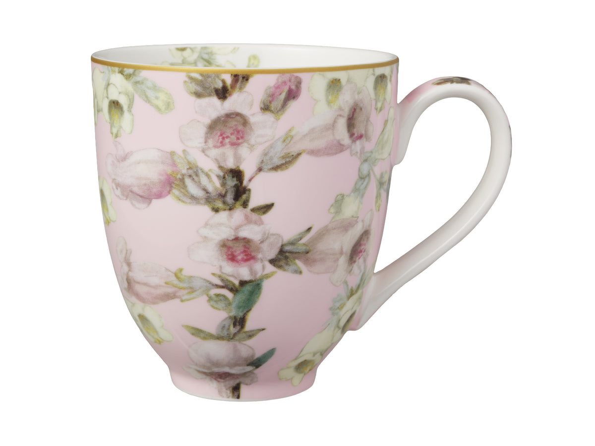 Maxwell & Williams Royal Botanic Gardens Foxglove Coupe Mug 400ML Set of 4 Assorted Gift Boxed