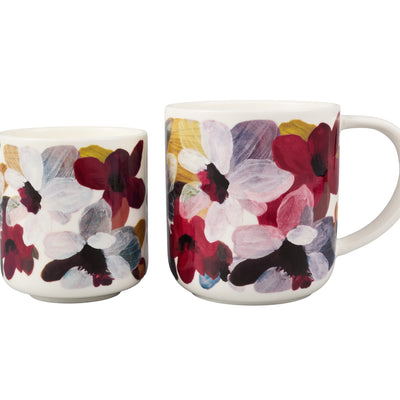 Love Anna x Prudence De Marchi Magnolia Candle & Mug Giftset 180g & 350ml Gift Boxed