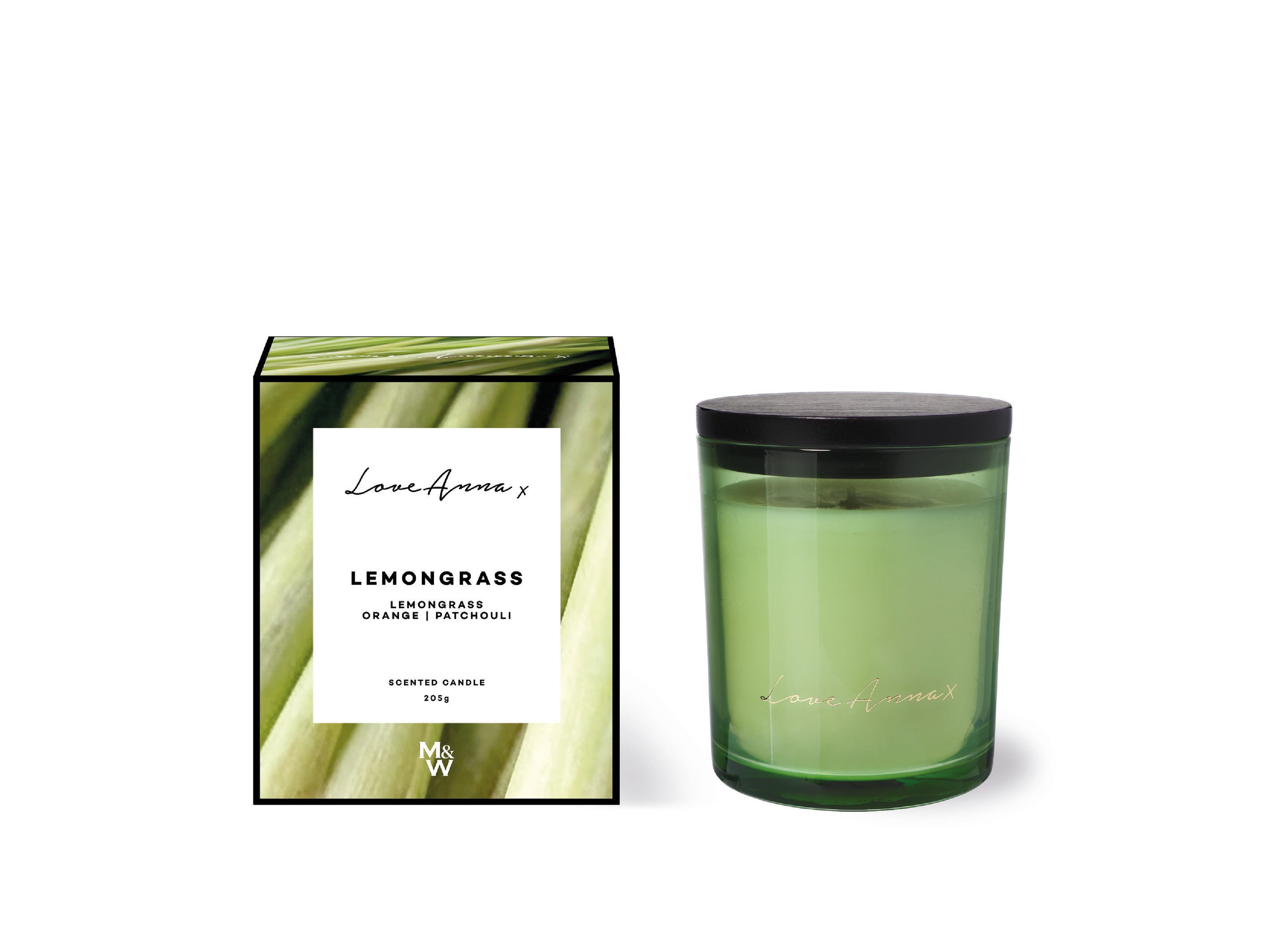 Love Anna x  Kitchen Delights Fragrance Candle 205g Lemongrass- Gift Boxed
