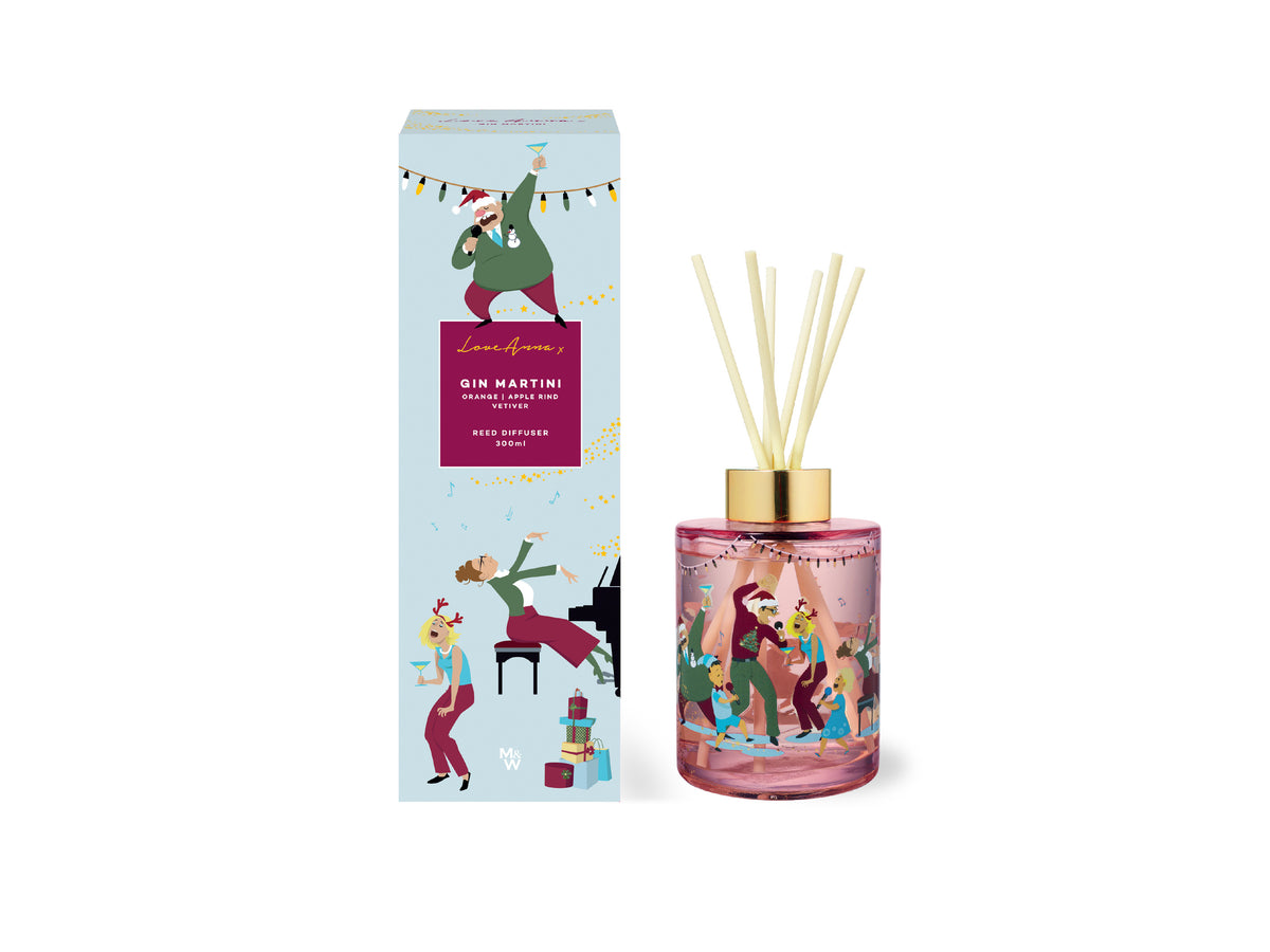 Love Anna x Jolly Folk Gin Martini Diffuser 300ML Gift Boxed
