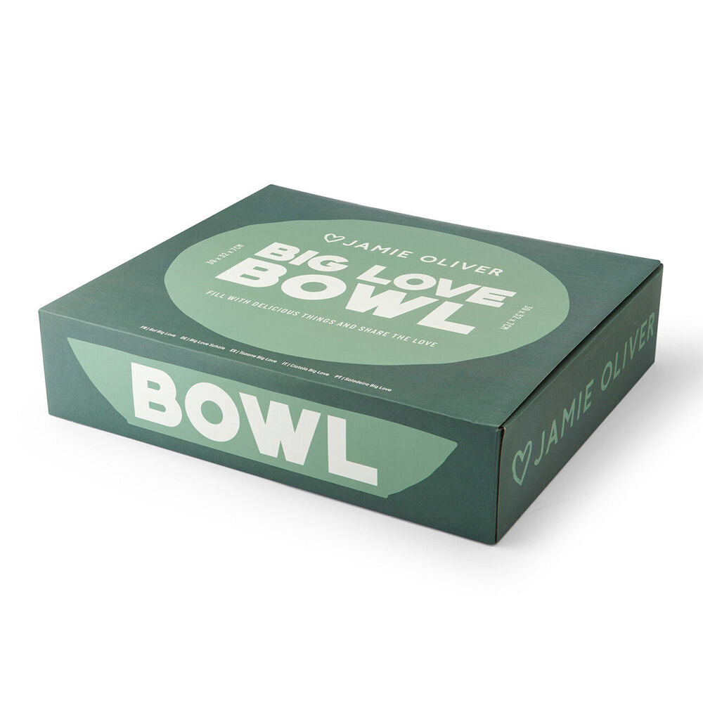 Jamie Oliver Big Love Stoneware Serving Bowl 39x32cm - Green