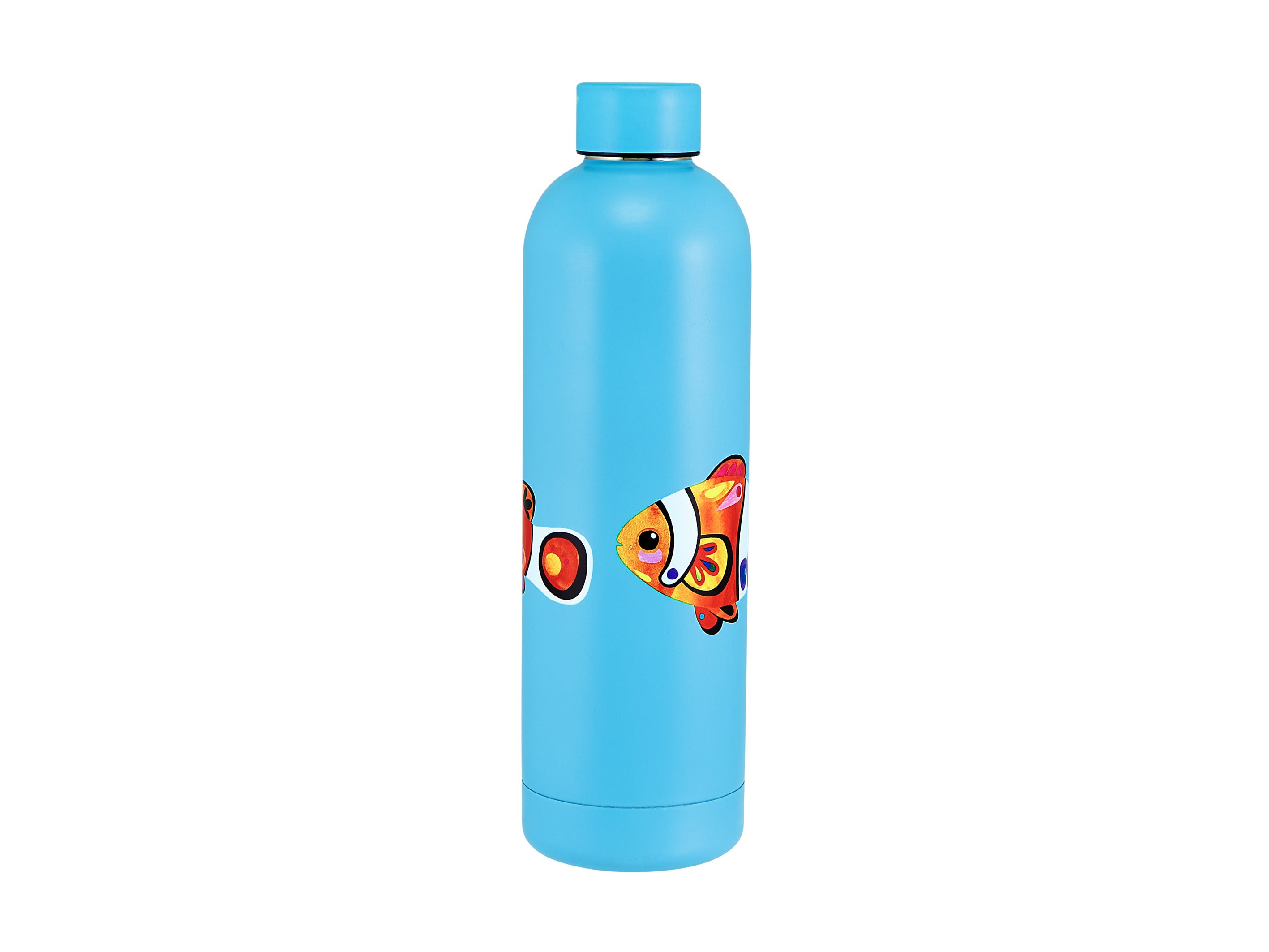 Maxwell & Williams Pete Cromer Ozzie Ocean Double Wall Insulated Bottle 750ml - Clown Fish