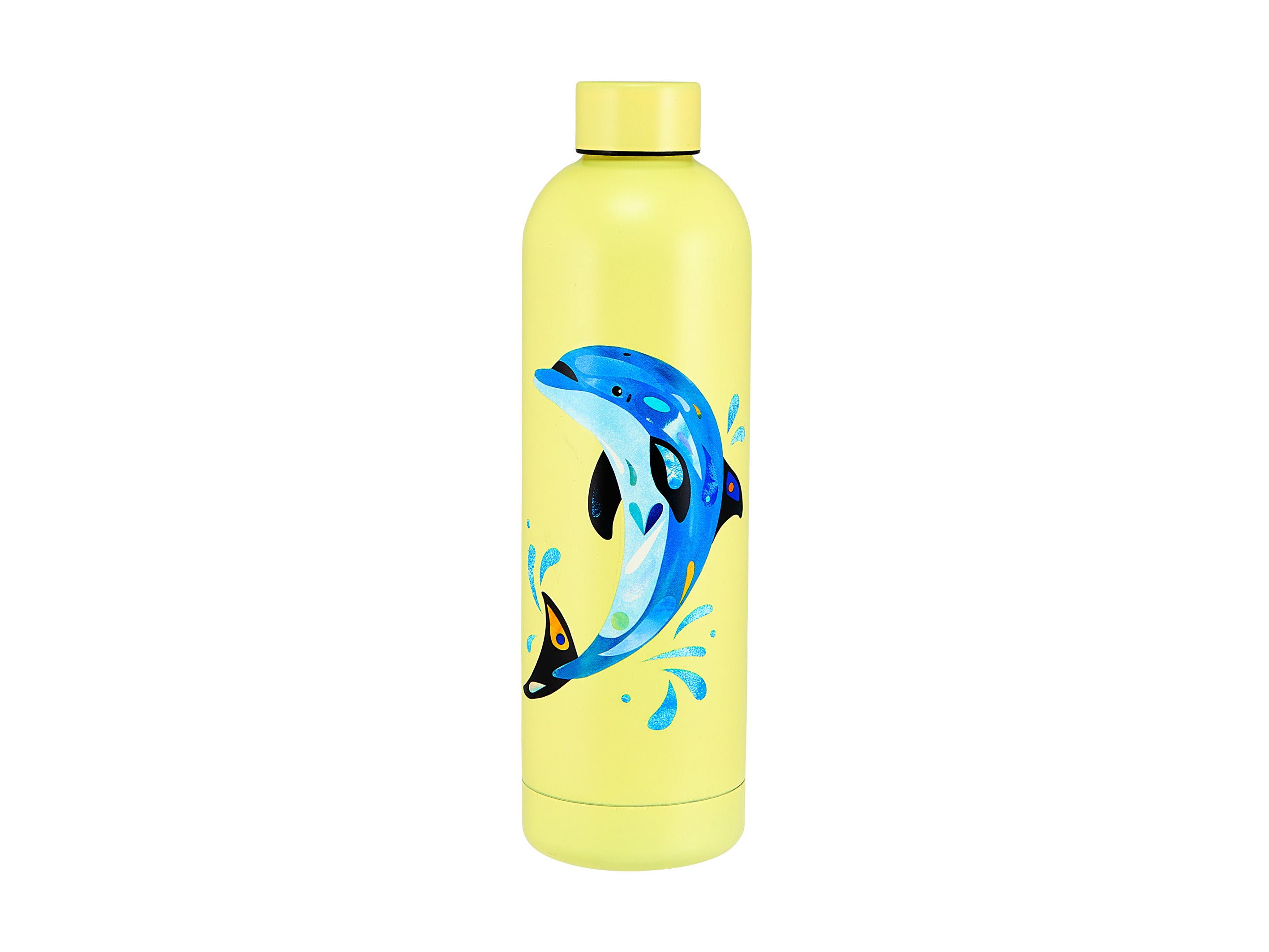 Maxwell & Williams Pete Cromer Ozzie Ocean Double Wall Insulated Bottle 750ml - Dolphin