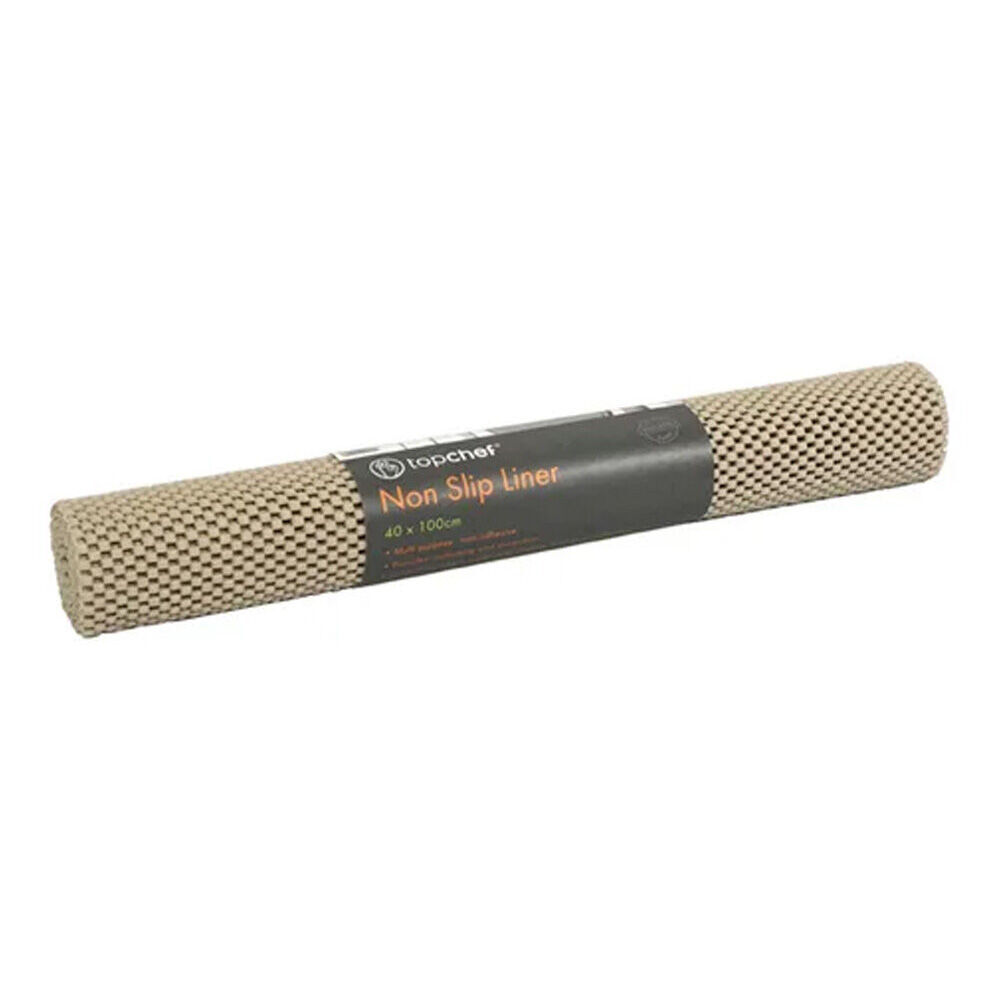 Top Chef Beige Non Slip Drawer Liner - 40x100cm