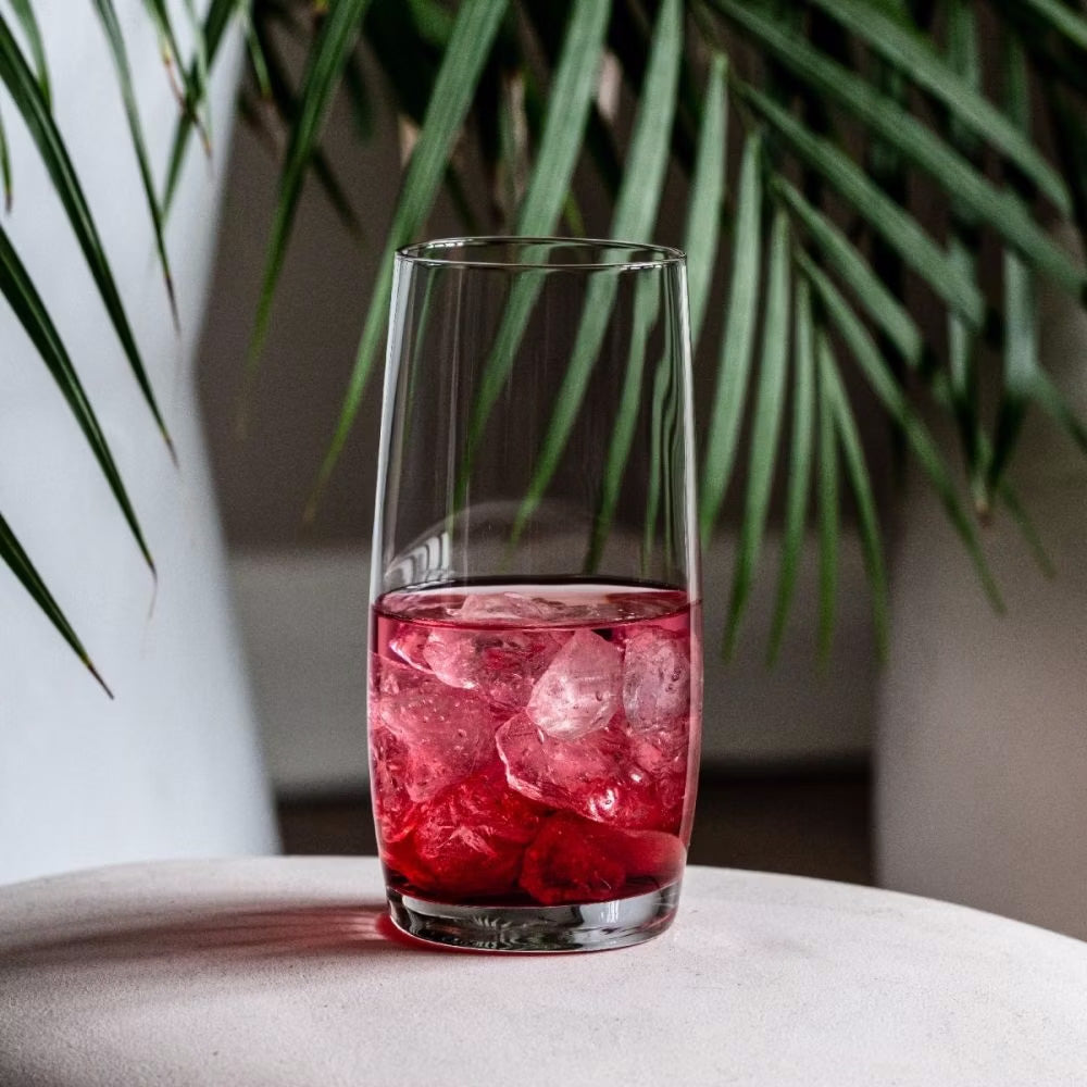 Krosno Blended Highball Glasses - Set of 6 Gift Boxed - 410ml (Made in Poland)