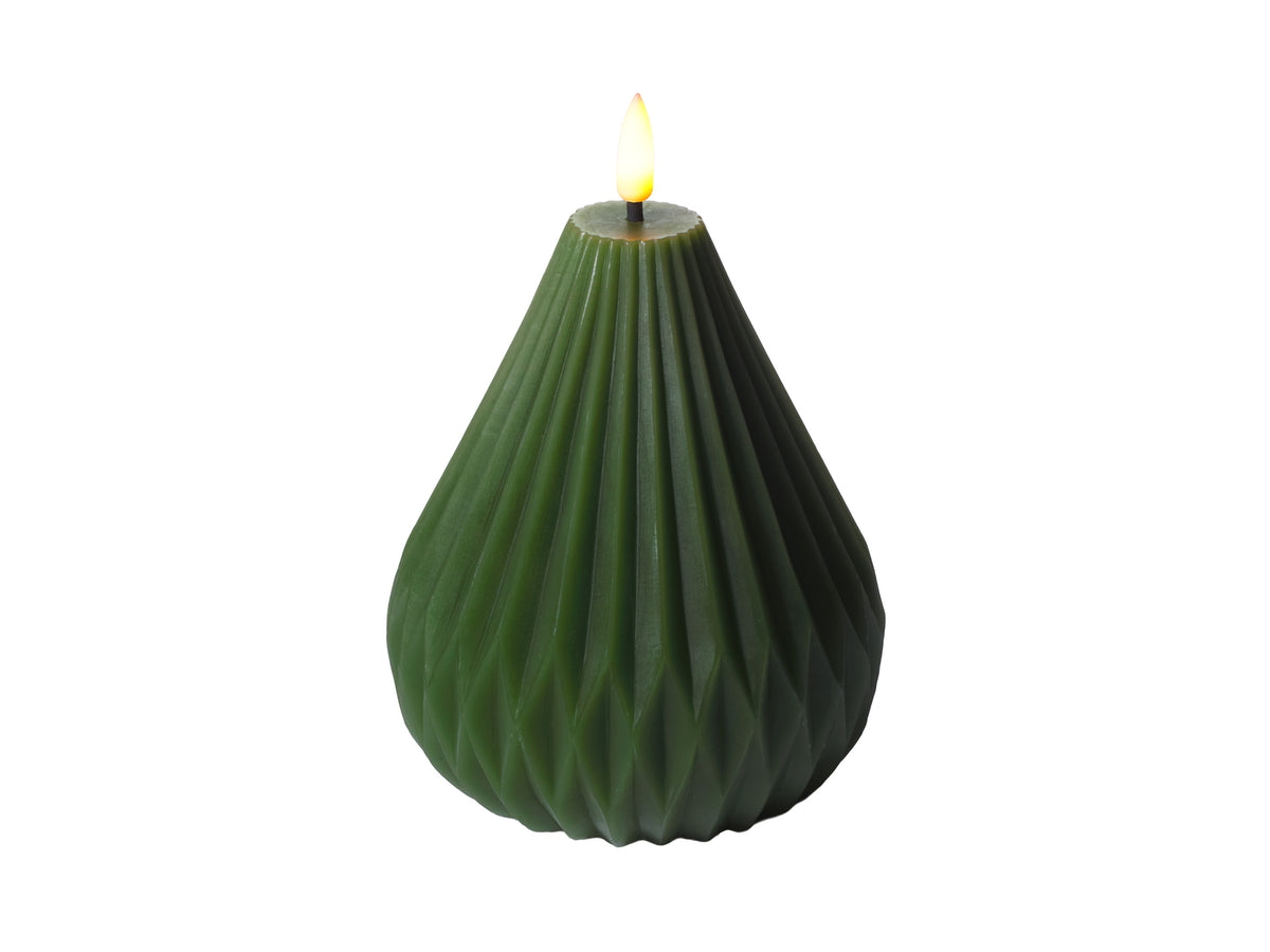 Maxwell & Williams Let's Get Lit Christmas Candle Pear 12x14cm Pine Gift Boxed
