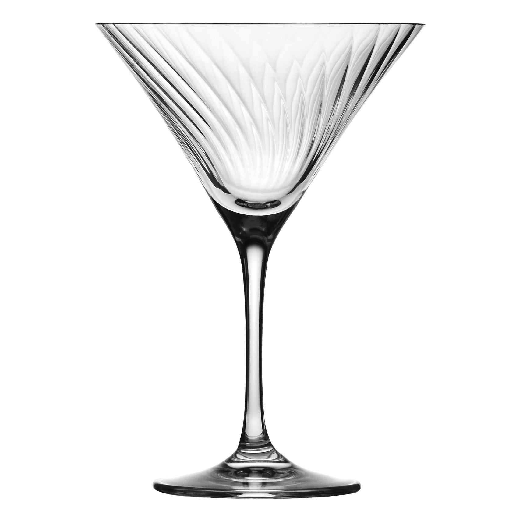 Krosno Avant-Garde Lumi Martini Glasses 240ml Set of 6 (Made in Poland)