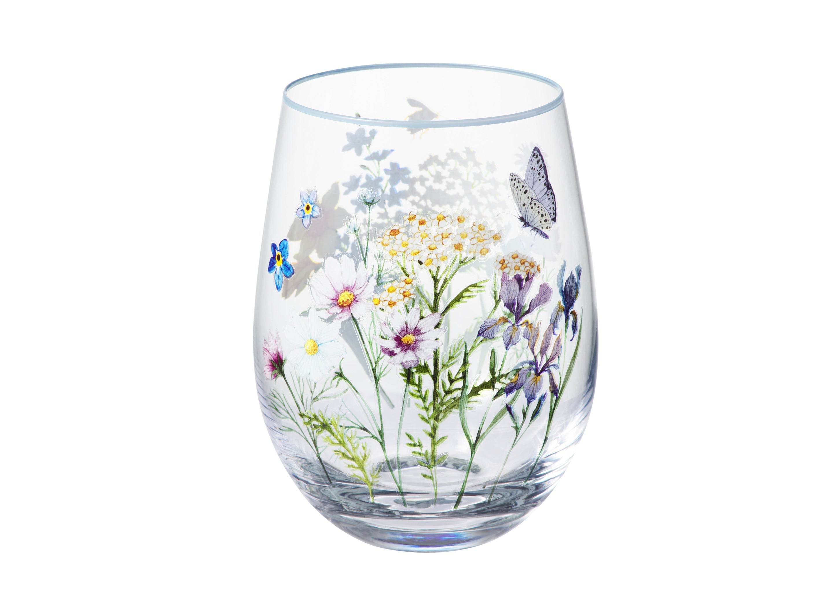 Maxwell & Williams Fluttering Meadow Stemless Glass 550ml Set of 2 - Gift Boxed