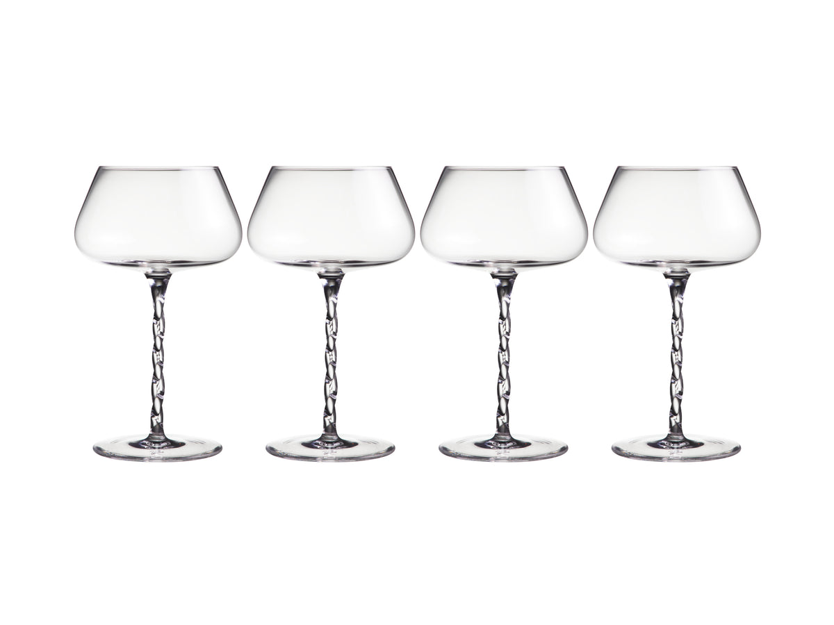 Maxwell & Williams Eterna Coupe Glass 380ml Set of 4 Gift Boxed