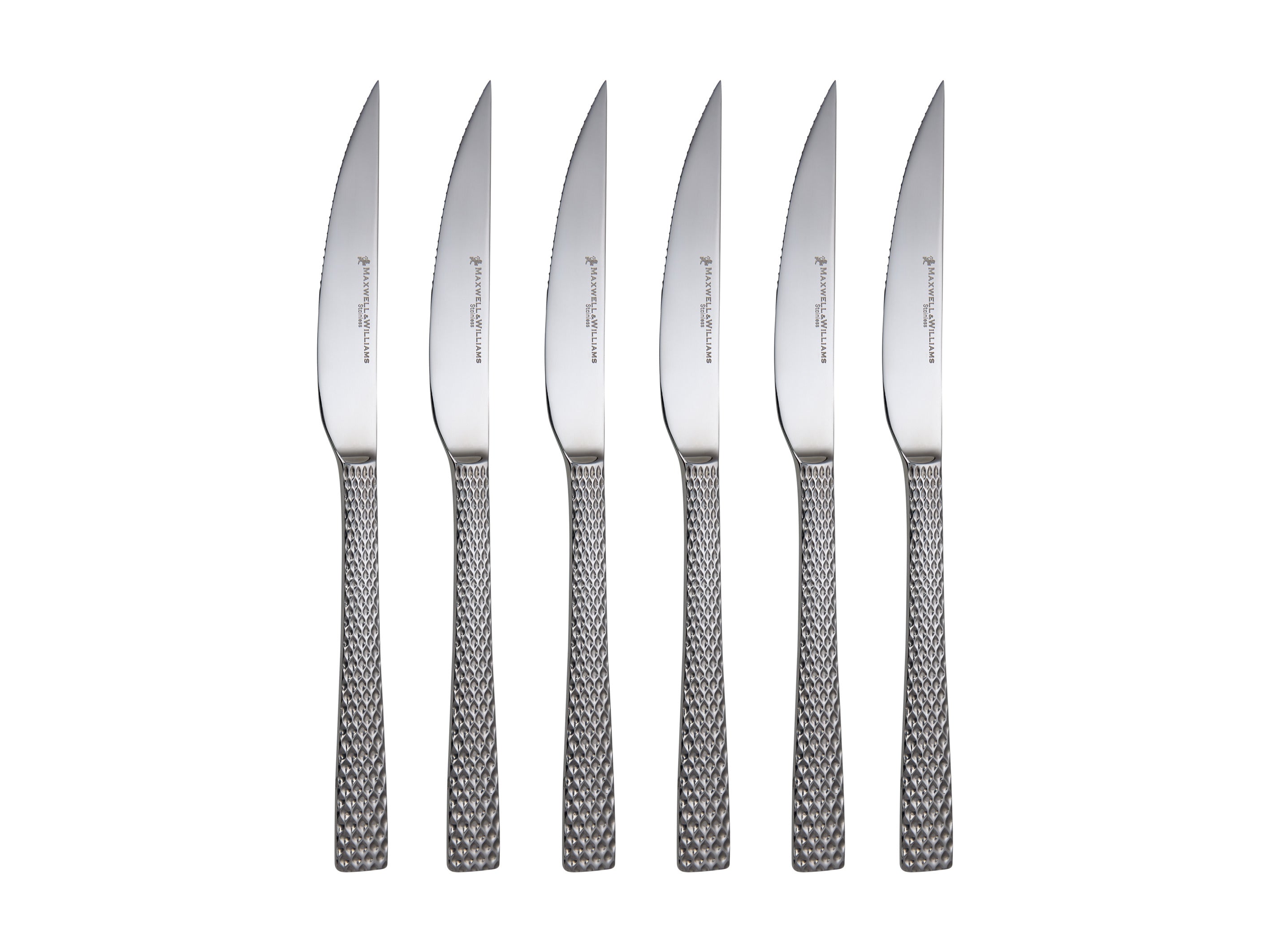 Maxwell & Williams Diamonds Steak Knife Set - 6pc