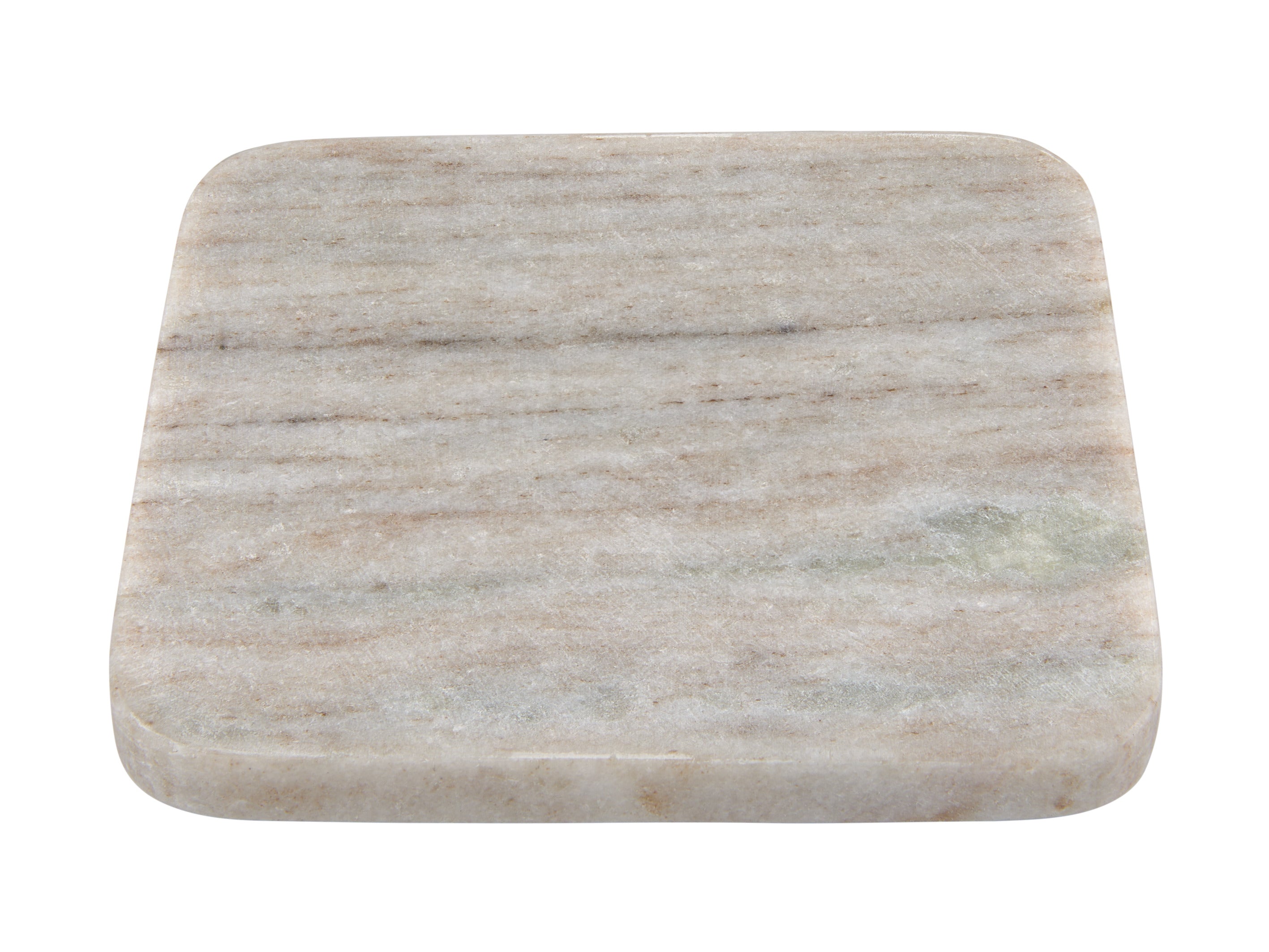Maxwell & Williams Coaster Collective Square Marble Coaster 10cm - Beige