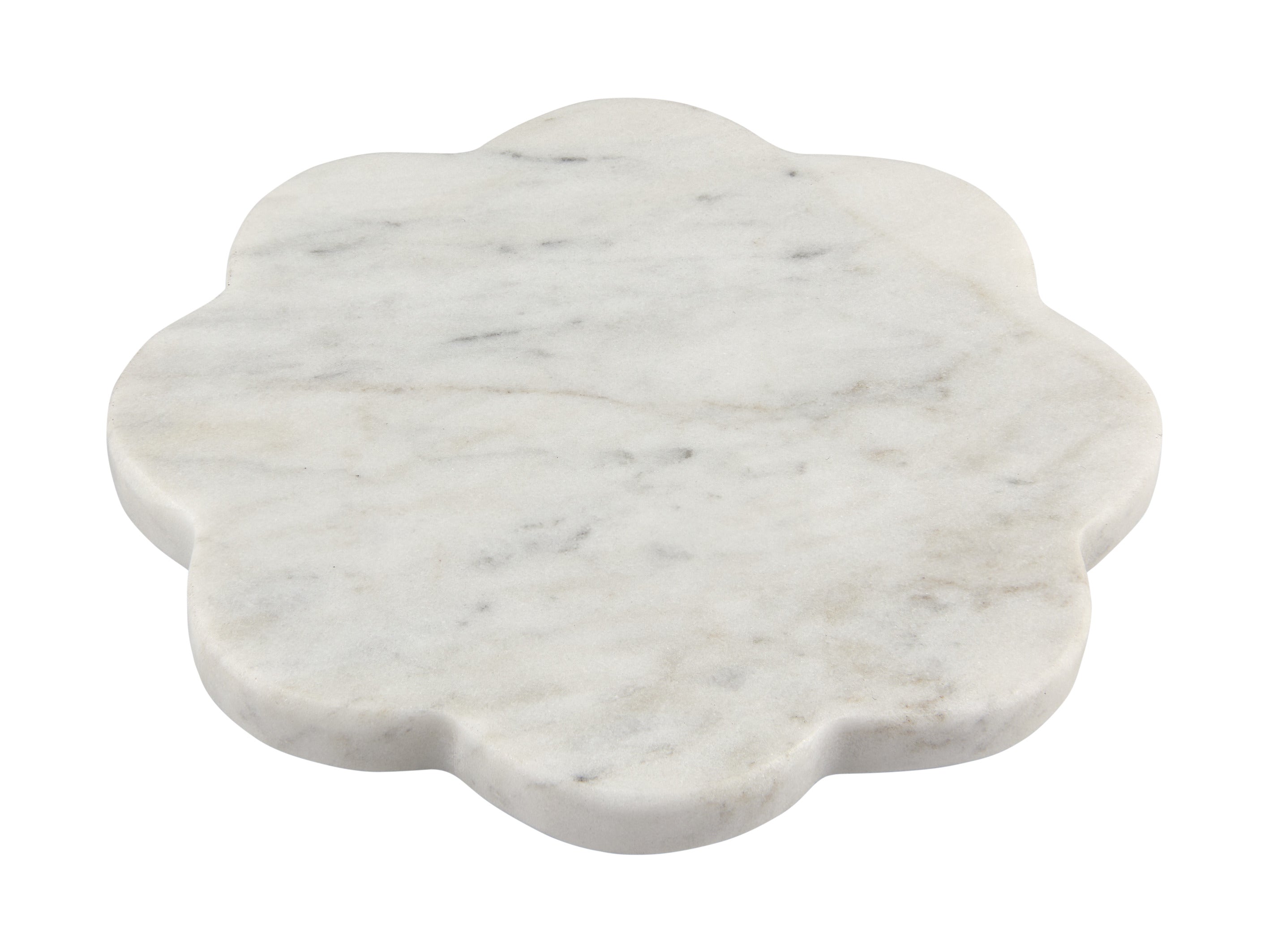 Maxwell & Williams Coaster Collective Scallop Marble Coaster 10cm - White