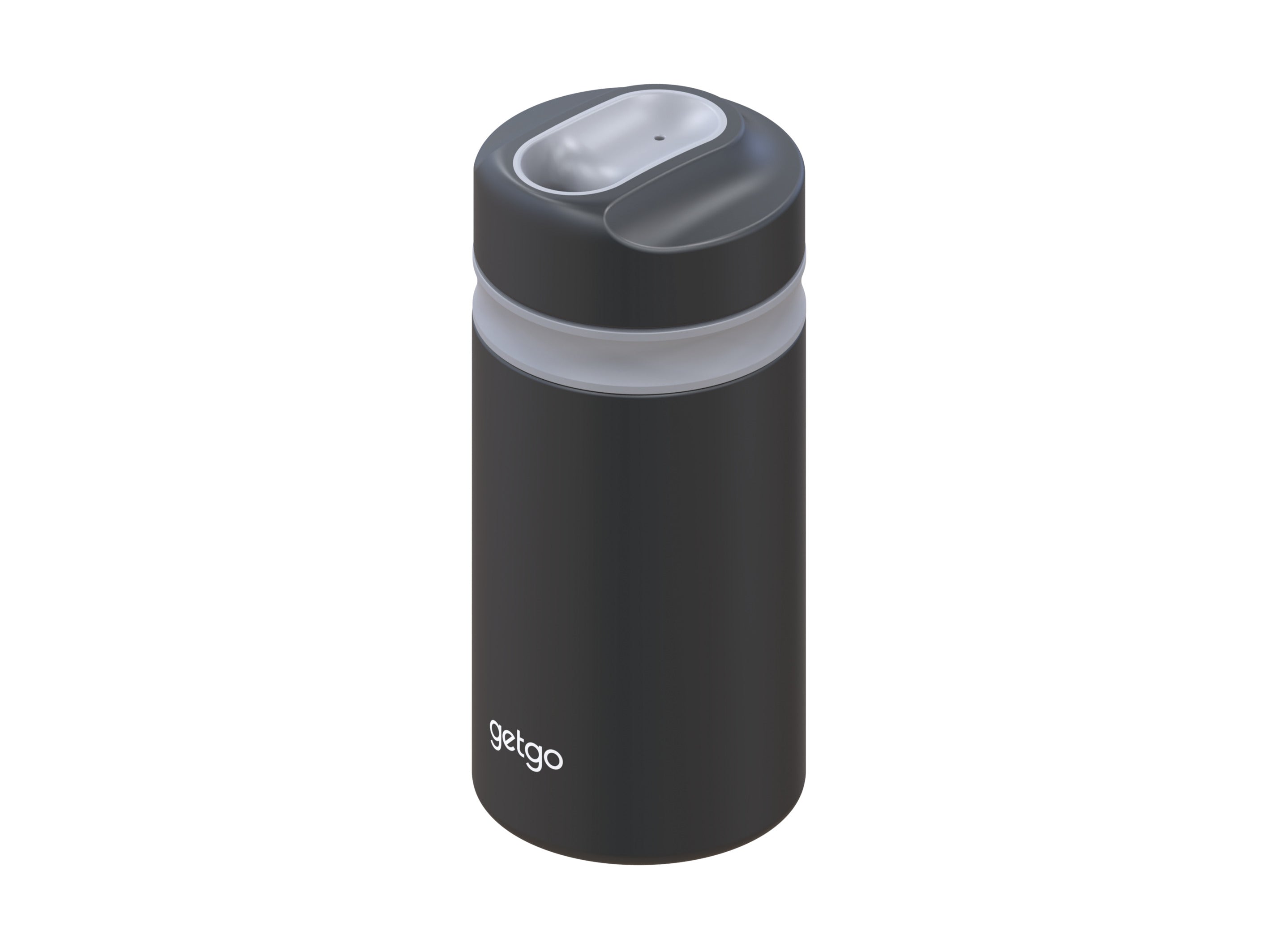 Maxwell & Williams GetGo Double Wall Insulated Travel Cup 350ml - Black - Gift Boxed