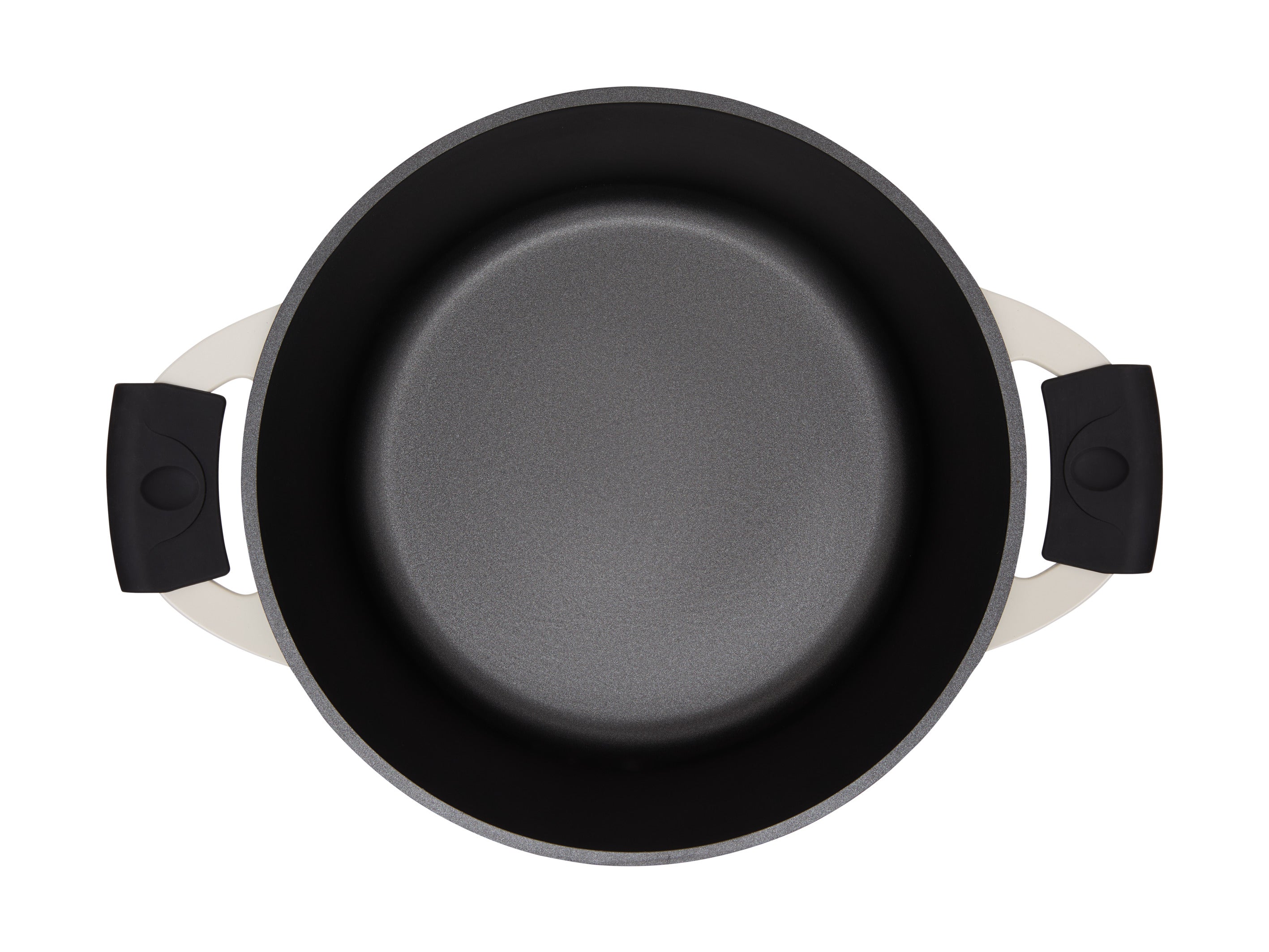 Maxwell & Williams Cast Lite Non-Stick Casserole 28cm / 6.3L Gift Boxed -  Ecru