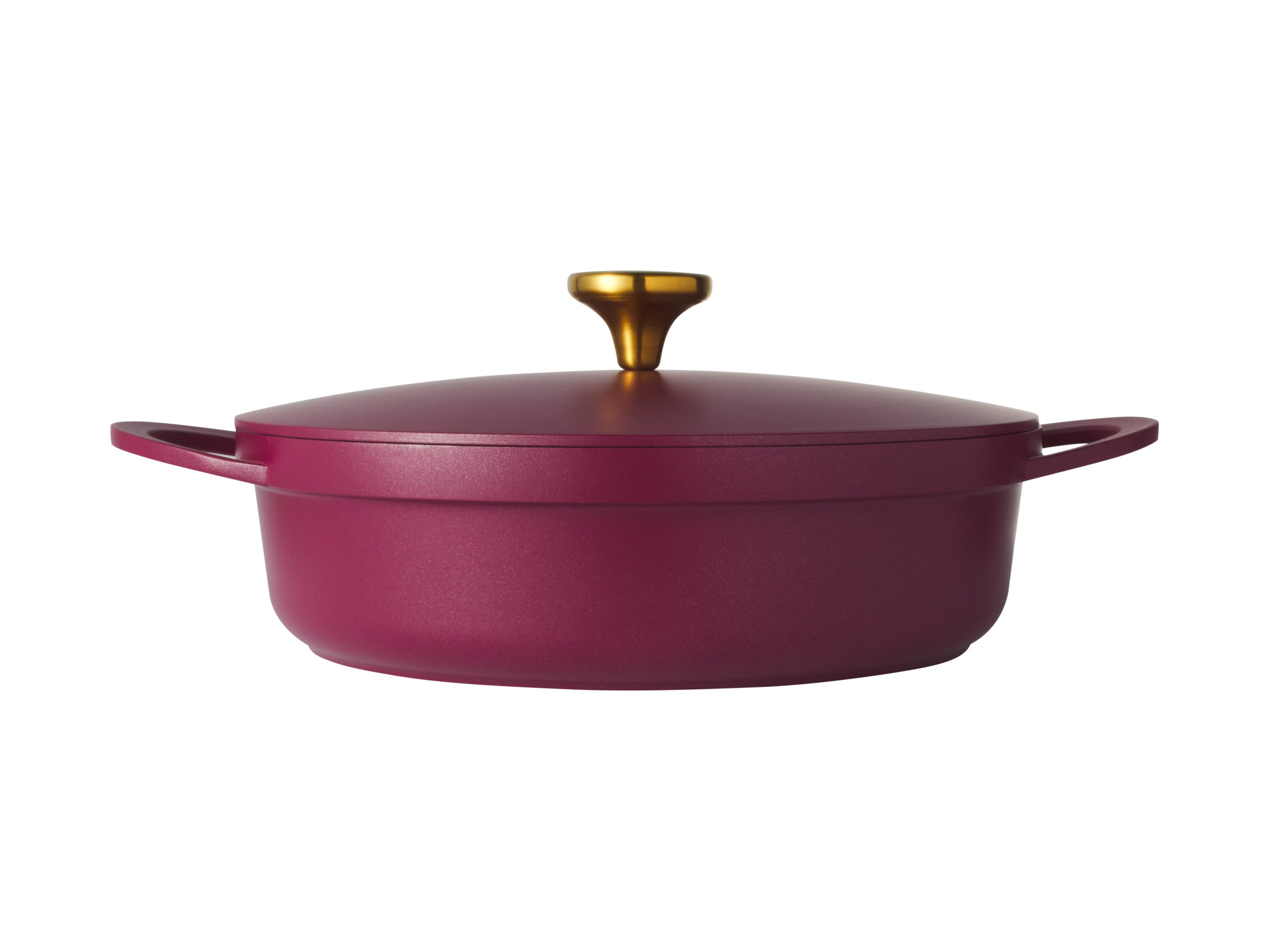 Maxwell & Williams Cast Lite Non-Stick Shallow Casserole 28cm / 4L Cherry Gift Boxed