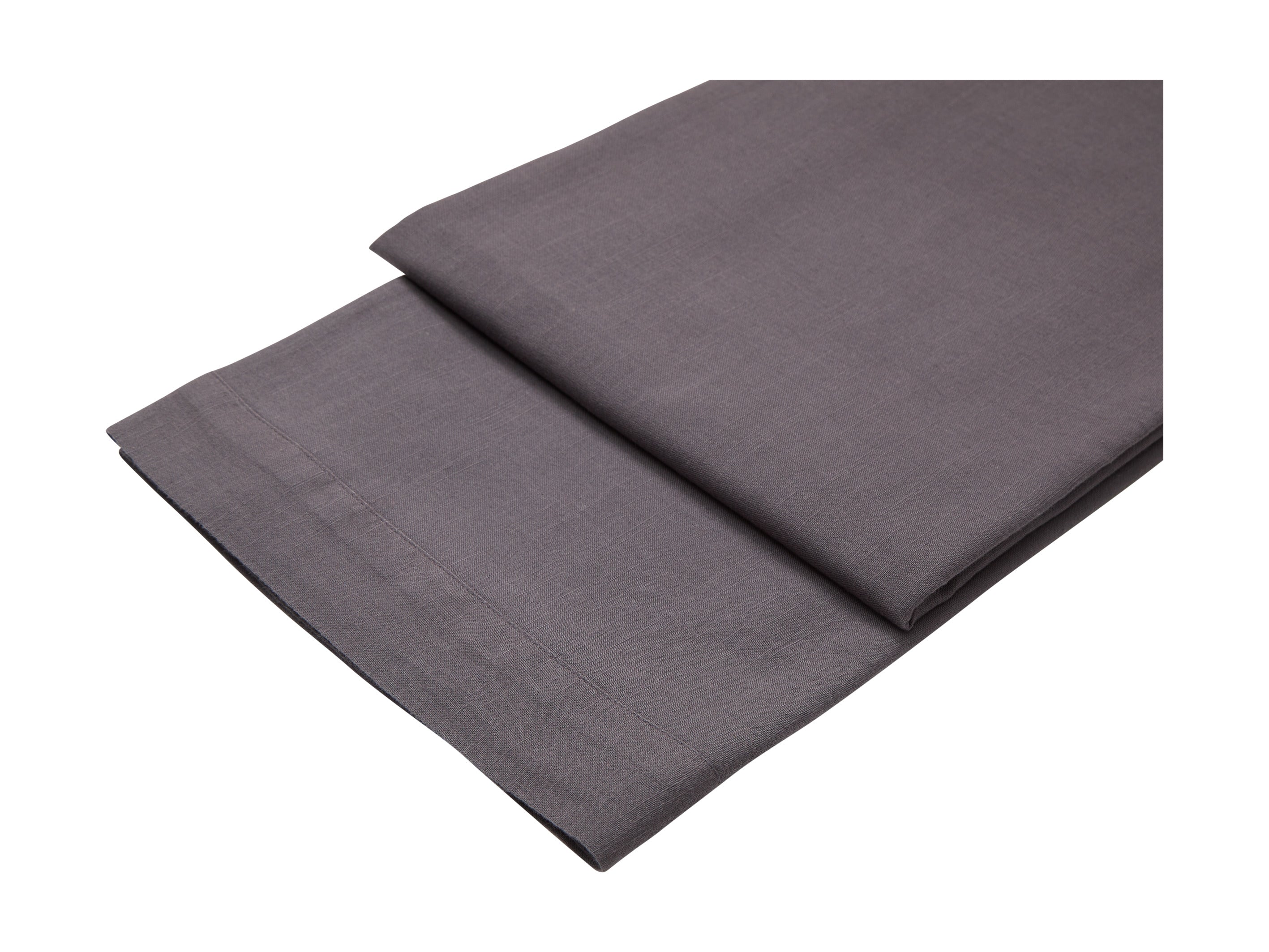 Maxwell & Williams 230x150cm Cotton Classics Rectangular Tablecloth - Charcoal