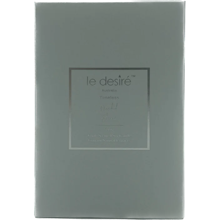 Le Desire Timeless Scented Soy Candle - Orchid Blooms - 340gr