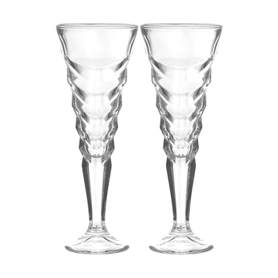 Maxwell & Williams Cocktail & Co. Mixologist Champagne Flute 180ML Set of 2 - Glacier