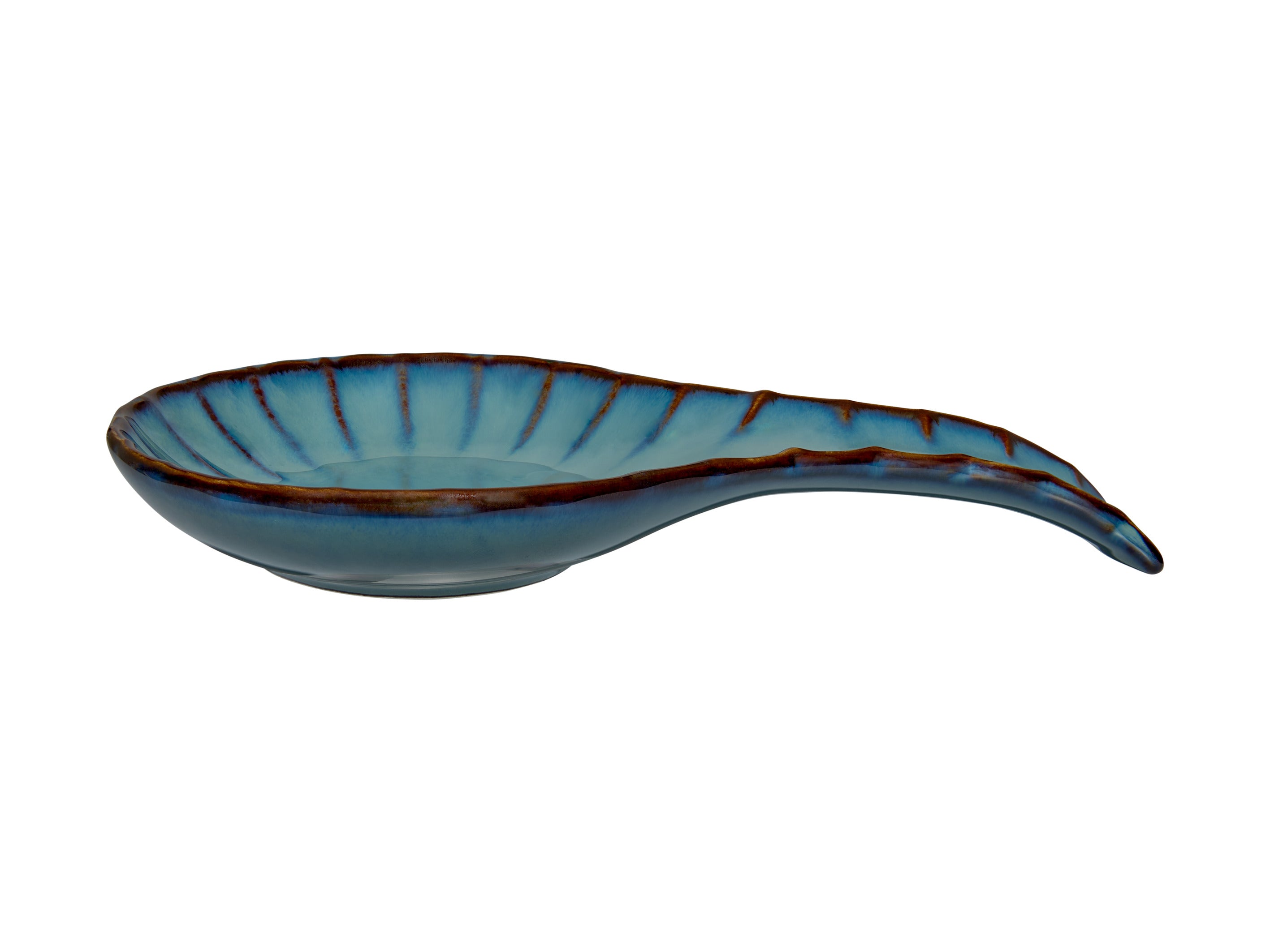 Casa Domani Solare Spoon Rest 22x13cm - Azure