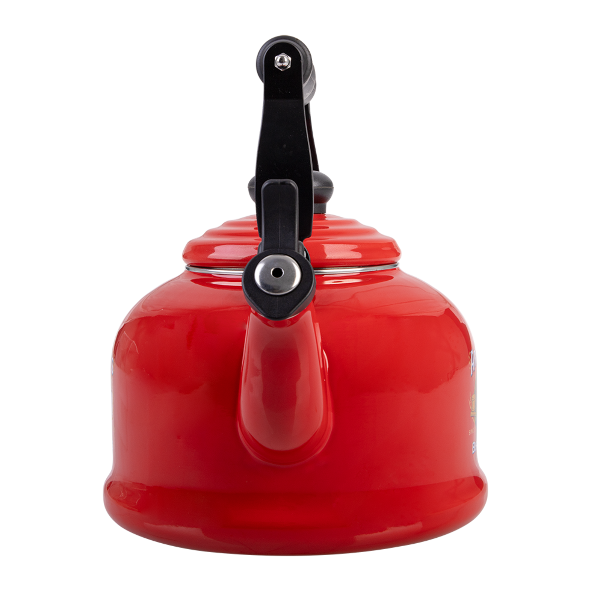 Rojo Arnott's Enamel Whistling Kettle 2.1L - Red