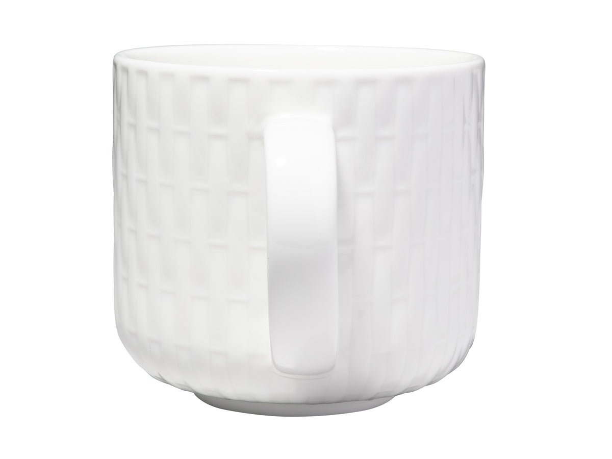 Maxwell & Williams White Basics Mug 440ML Weave