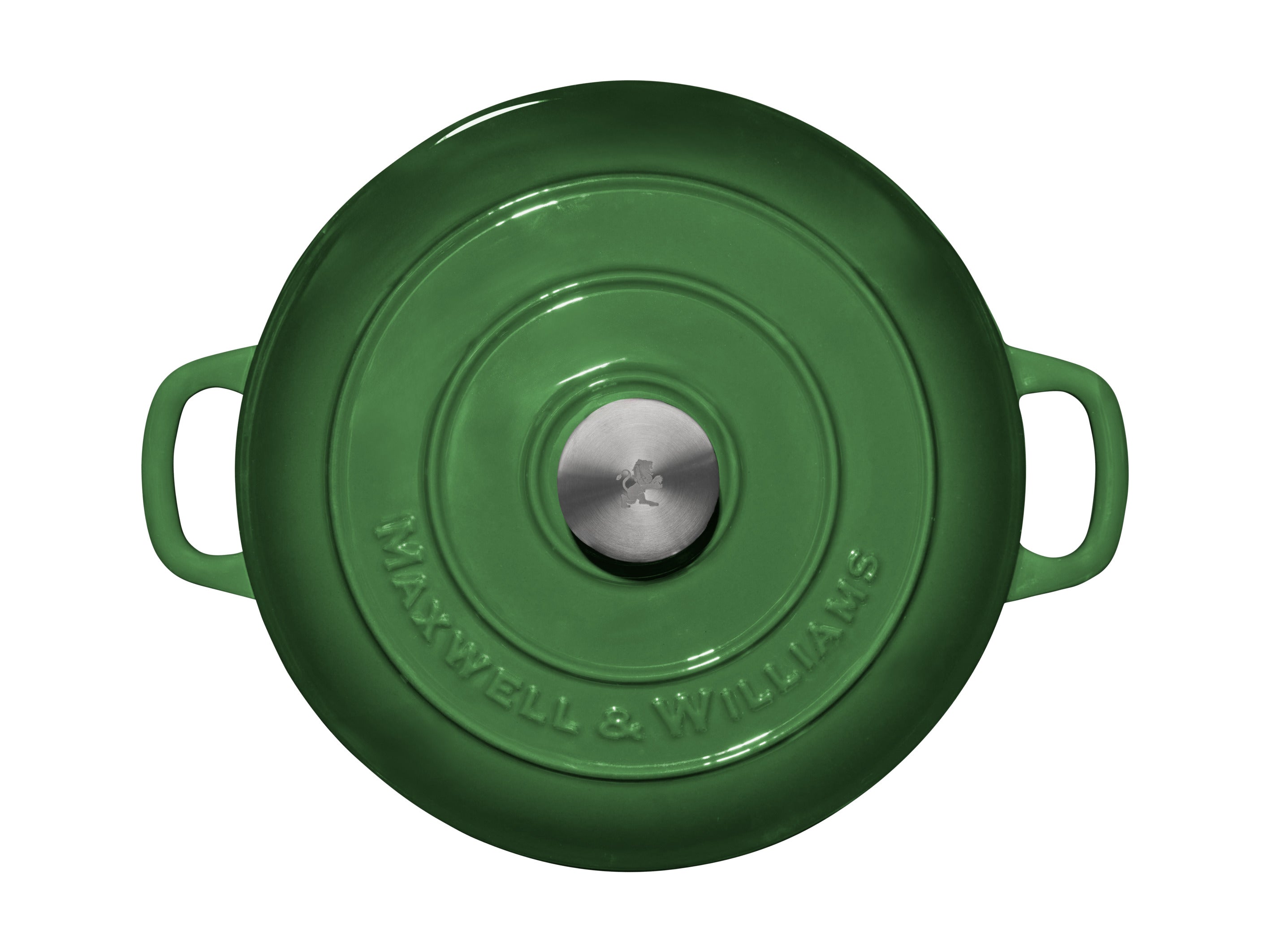 Maxwell & Williams Cast Iron Braiser 27cm/3.3L -  English Racing Green