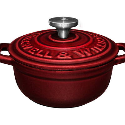 Maxwell & Williams Cast Iron Cocotte 9.5cm/260ml - Merlot