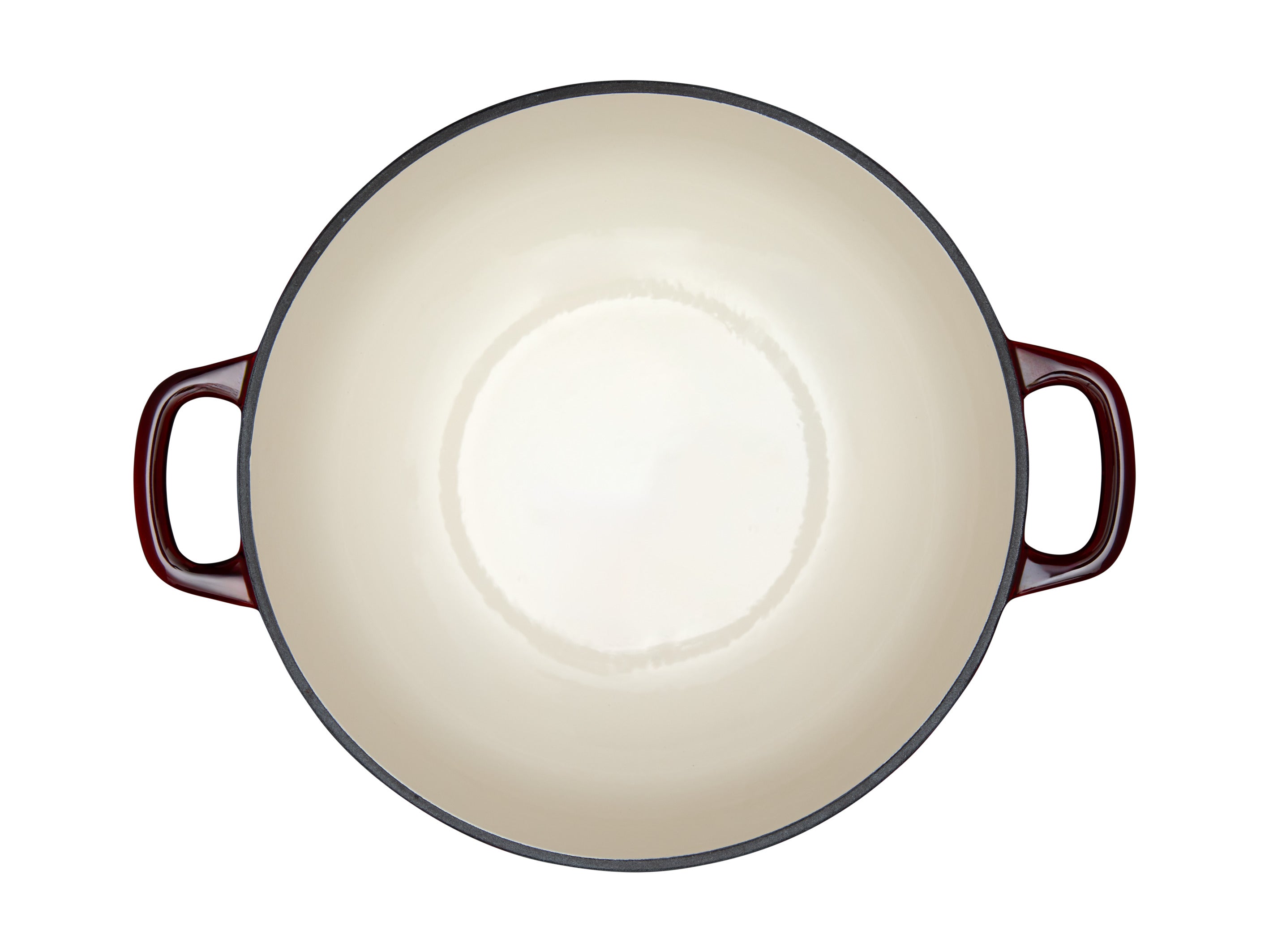 Maxwell & Williams Cast Iron Round Casserole 26cm/4L - Merlot