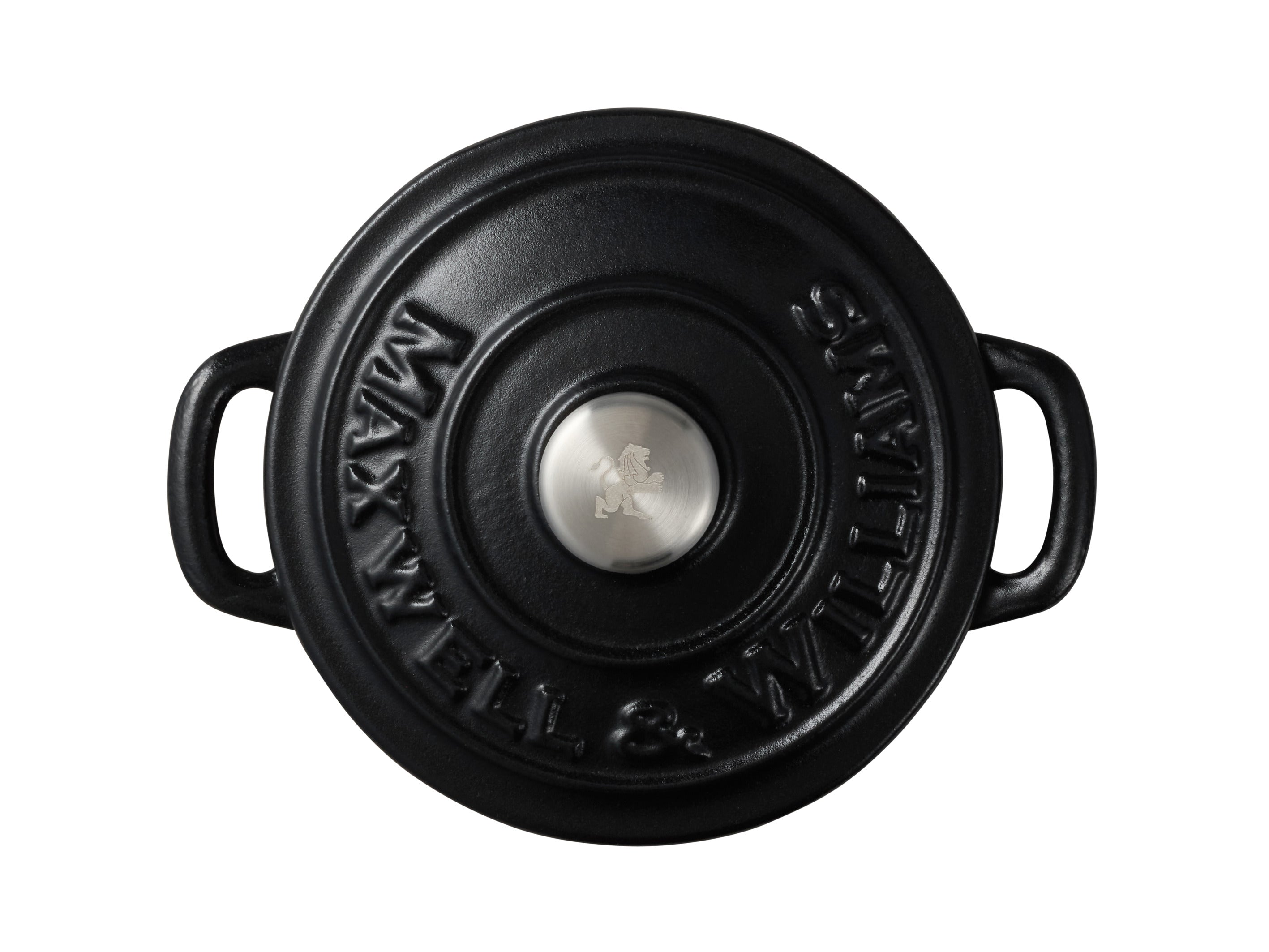 Maxwell & Williams Cast Iron Cocotte Black 9.5cm / 260ML Gift Boxed