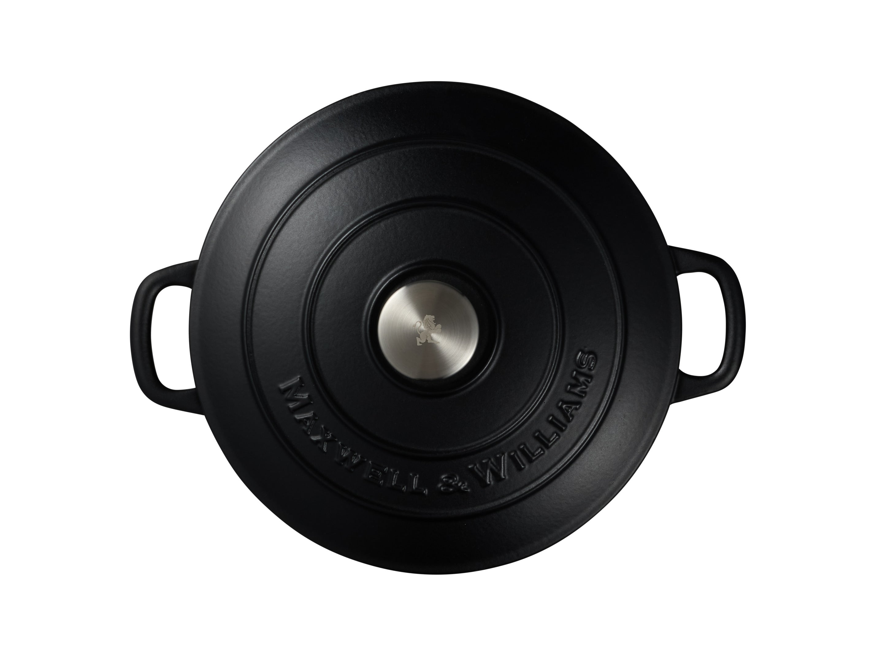 Maxwell & Williams Cast Iron Braiser Black 27cm / 3.3L Gift Boxed