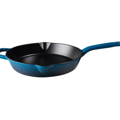Maxwell & Williams Cast Iron Frypan Midnight Blue 26cm Gift Boxed