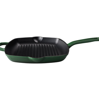 Maxwell & Williams Cast Iron Grill pan English Racing Green 26cm Gift Boxed