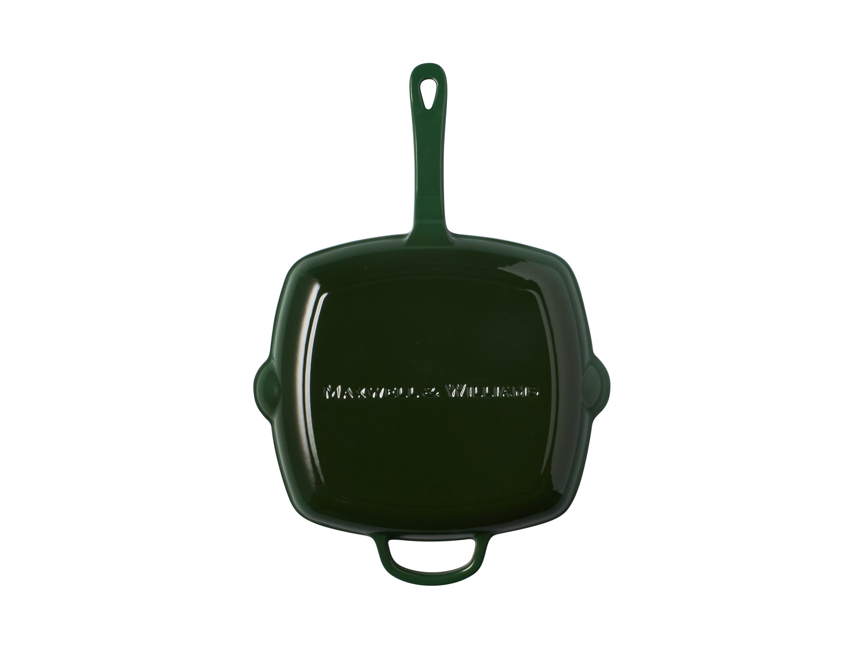 Maxwell & Williams Cast Iron Grill pan English Racing Green 26cm Gift Boxed