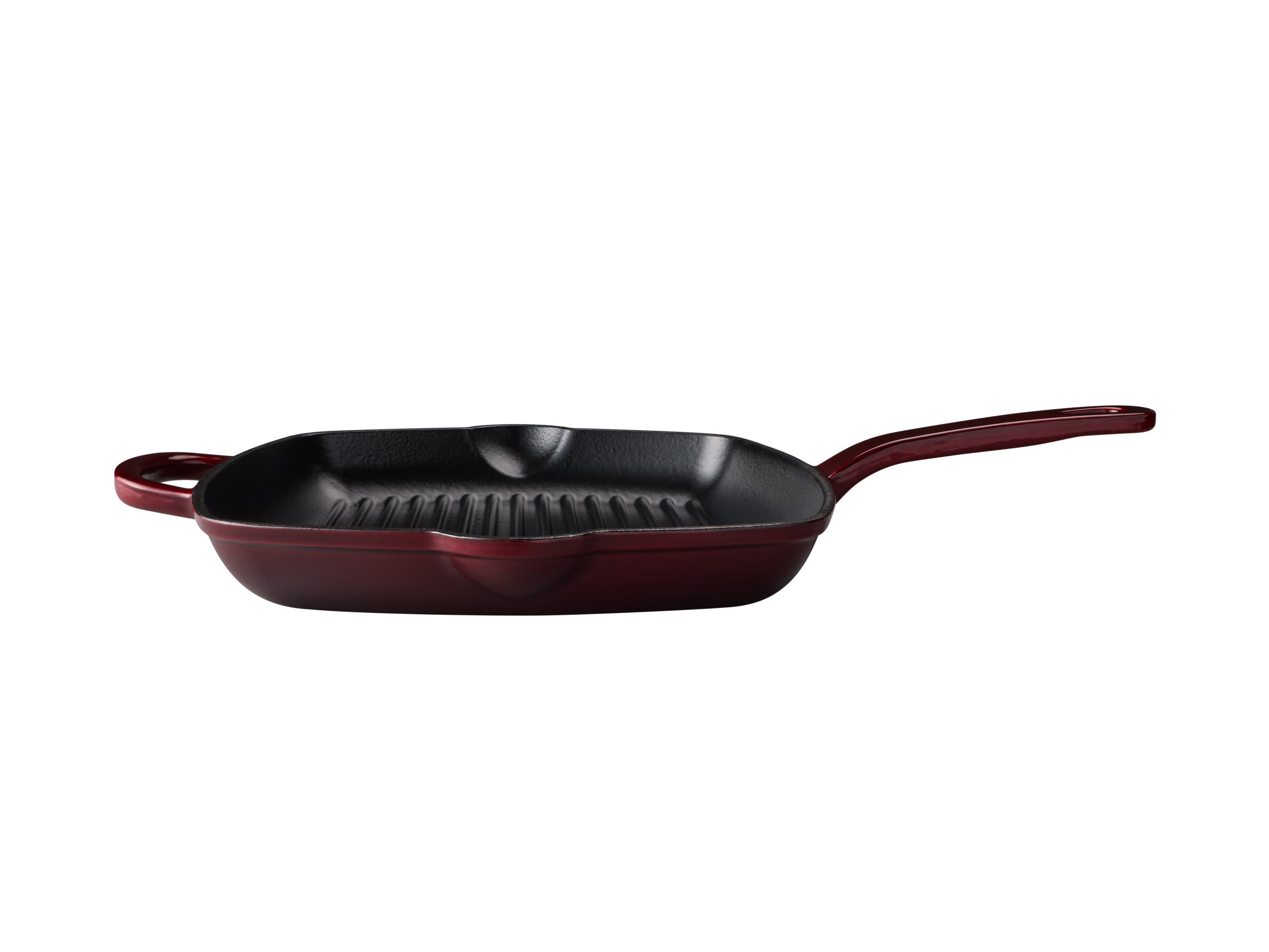 Maxwell & Williams Cast Iron Grill pan Merlot 26cm Gift Boxed