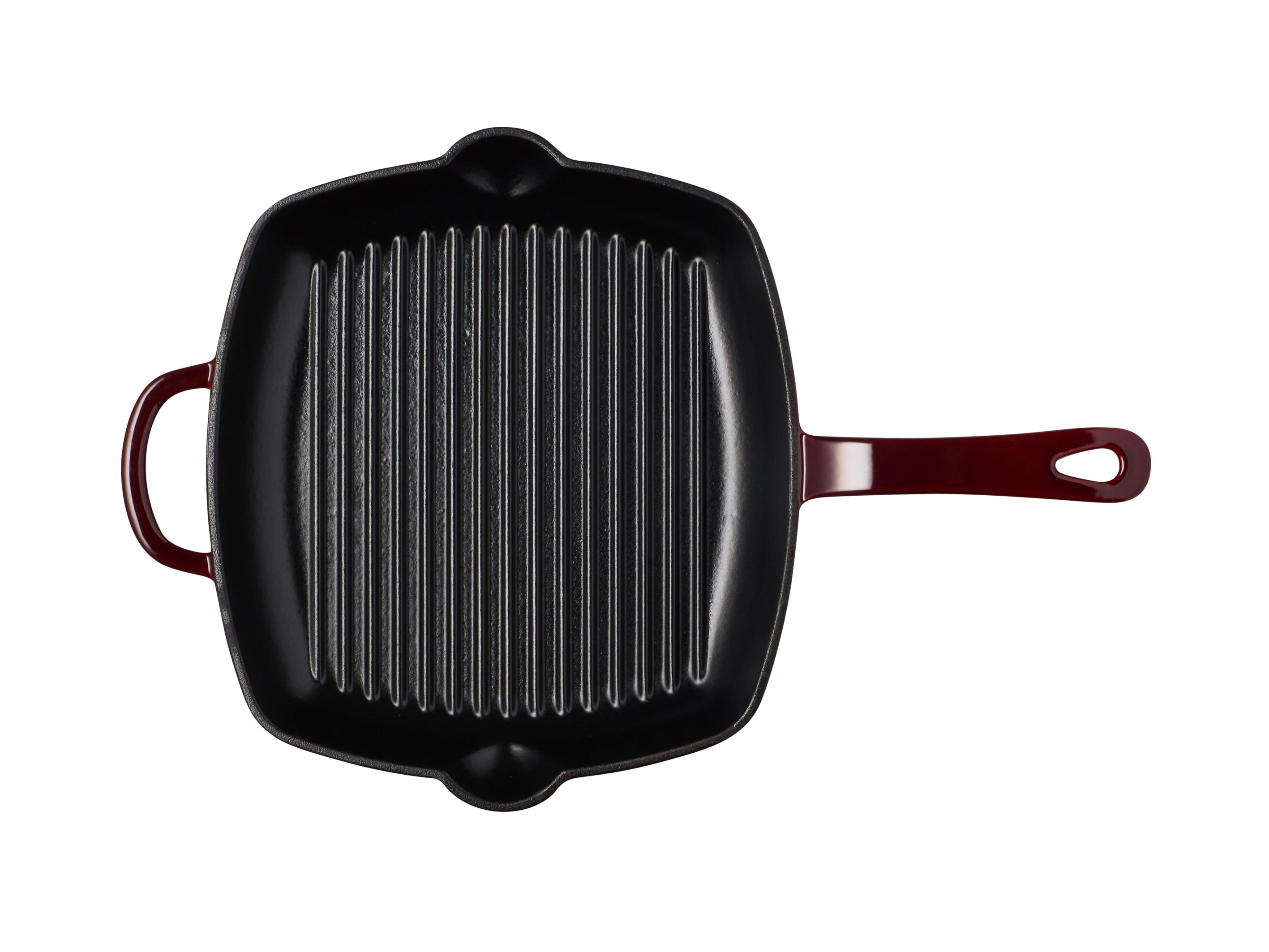 Maxwell & Williams Cast Iron Grill pan Merlot 26cm Gift Boxed