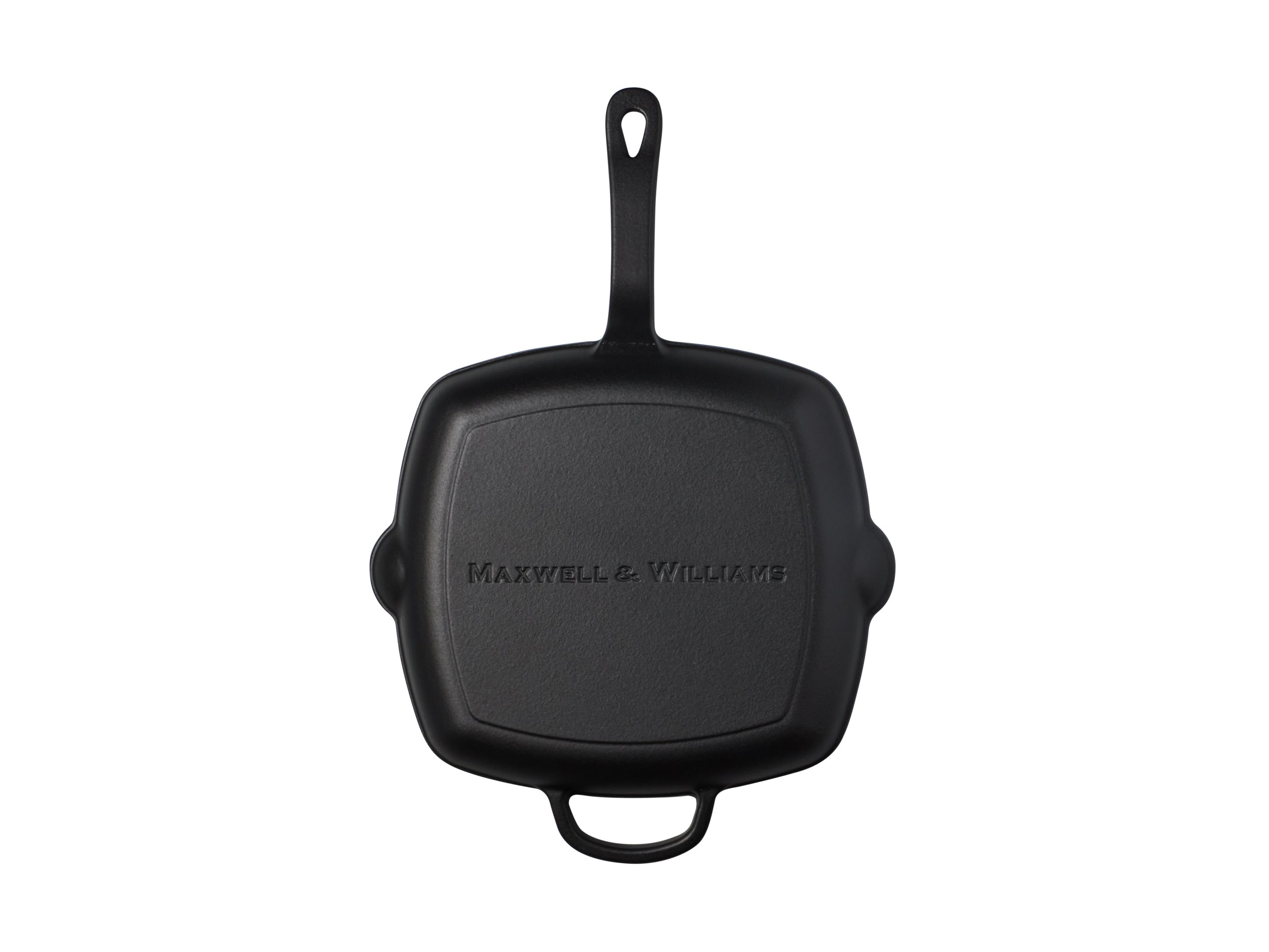 Maxwell & Williams Cast Iron Grill pan Black 26cm Gift Boxed