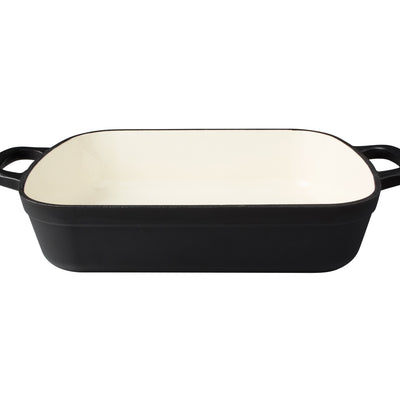 Maxwell & Williams Cast Iron Roaster Black 28x21cm / 3L Gift Boxed