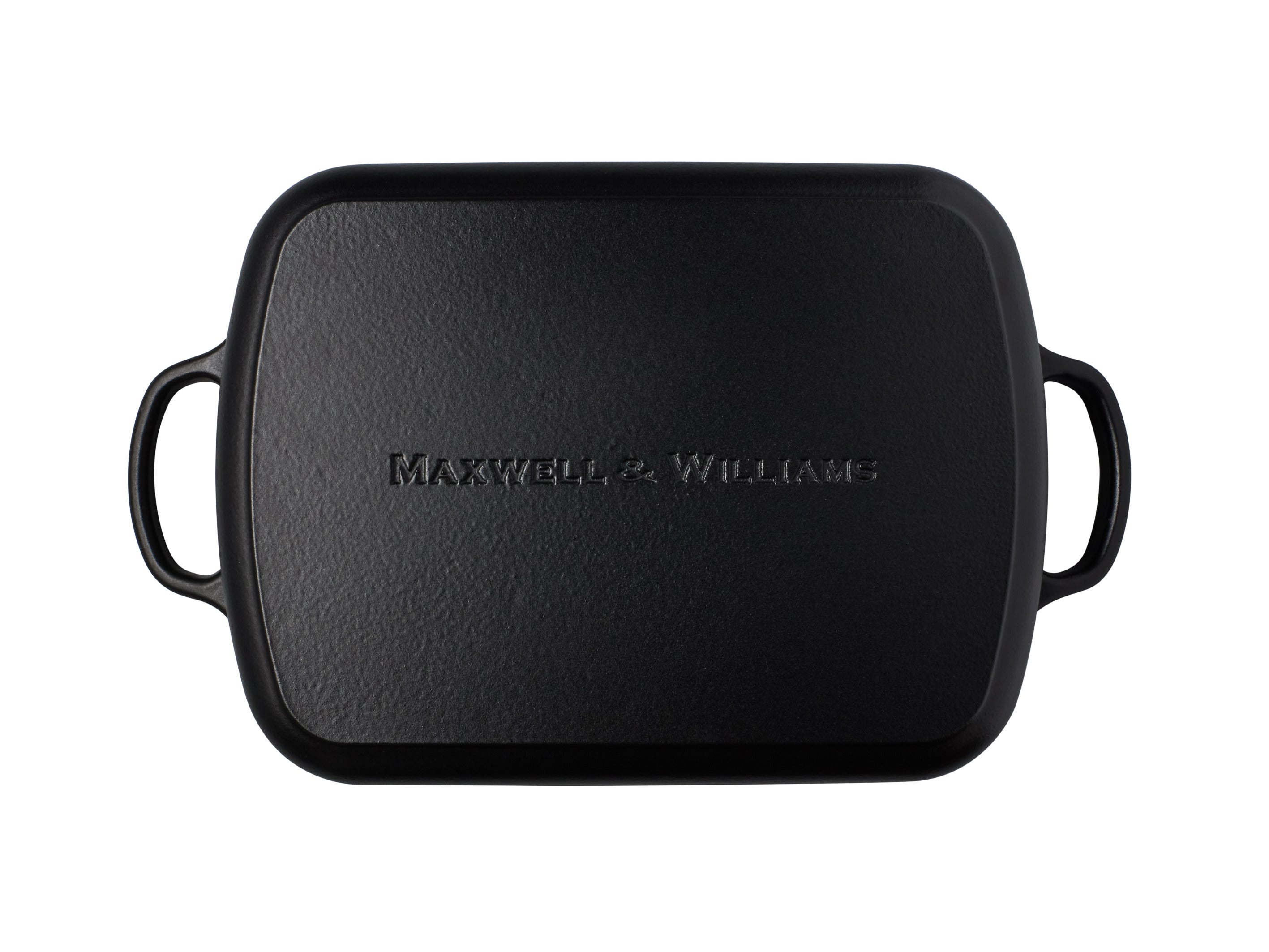 Maxwell & Williams Cast Iron Roaster Black 33x25cm / 5L Gift Boxed