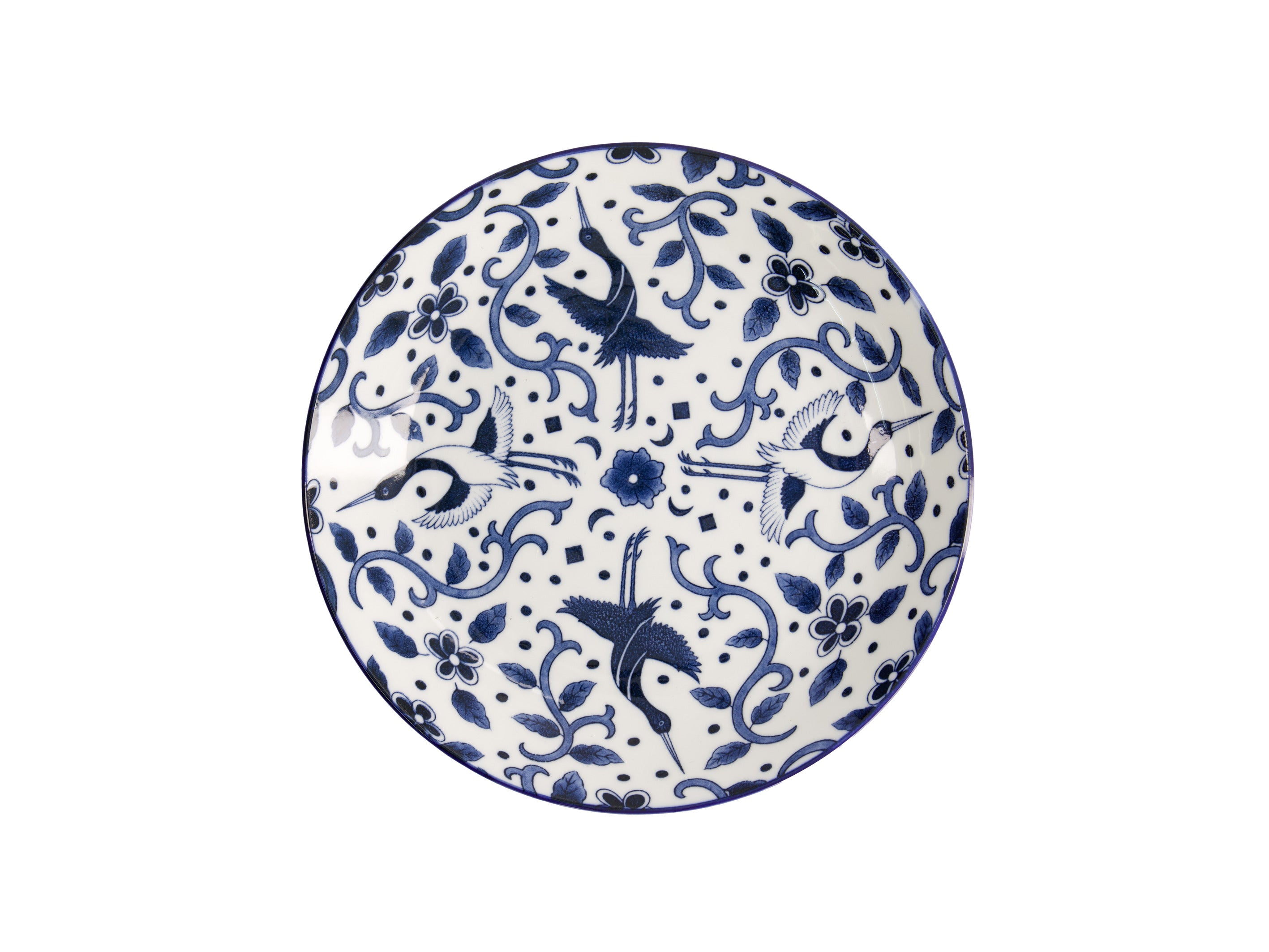 Tokyo Design Tokyo Blue Maizuru Round Plate Blue -  25cm