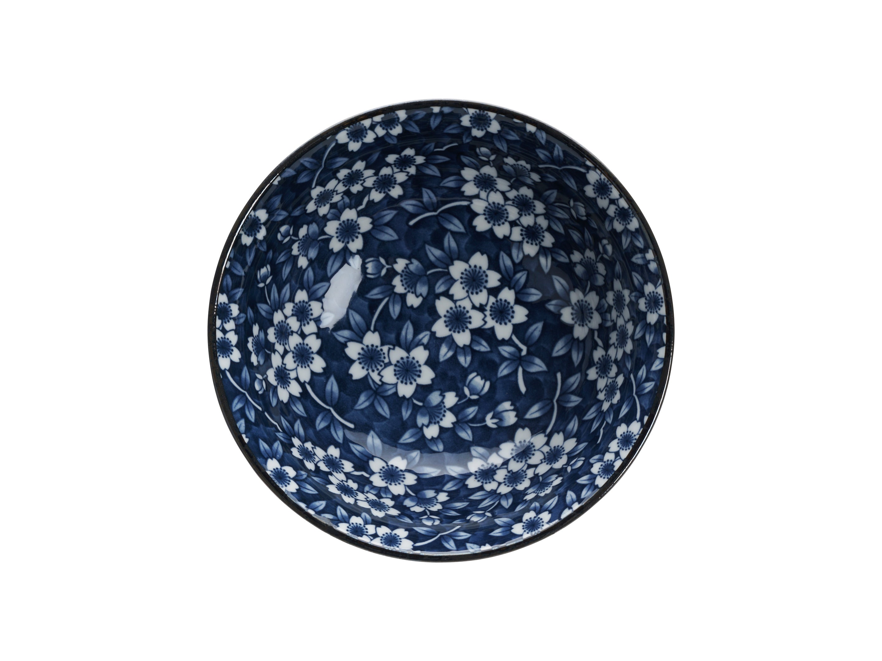 Tokyo Design Tokyo Blue Sakura Ramen Bowl Blue - 18x9cm