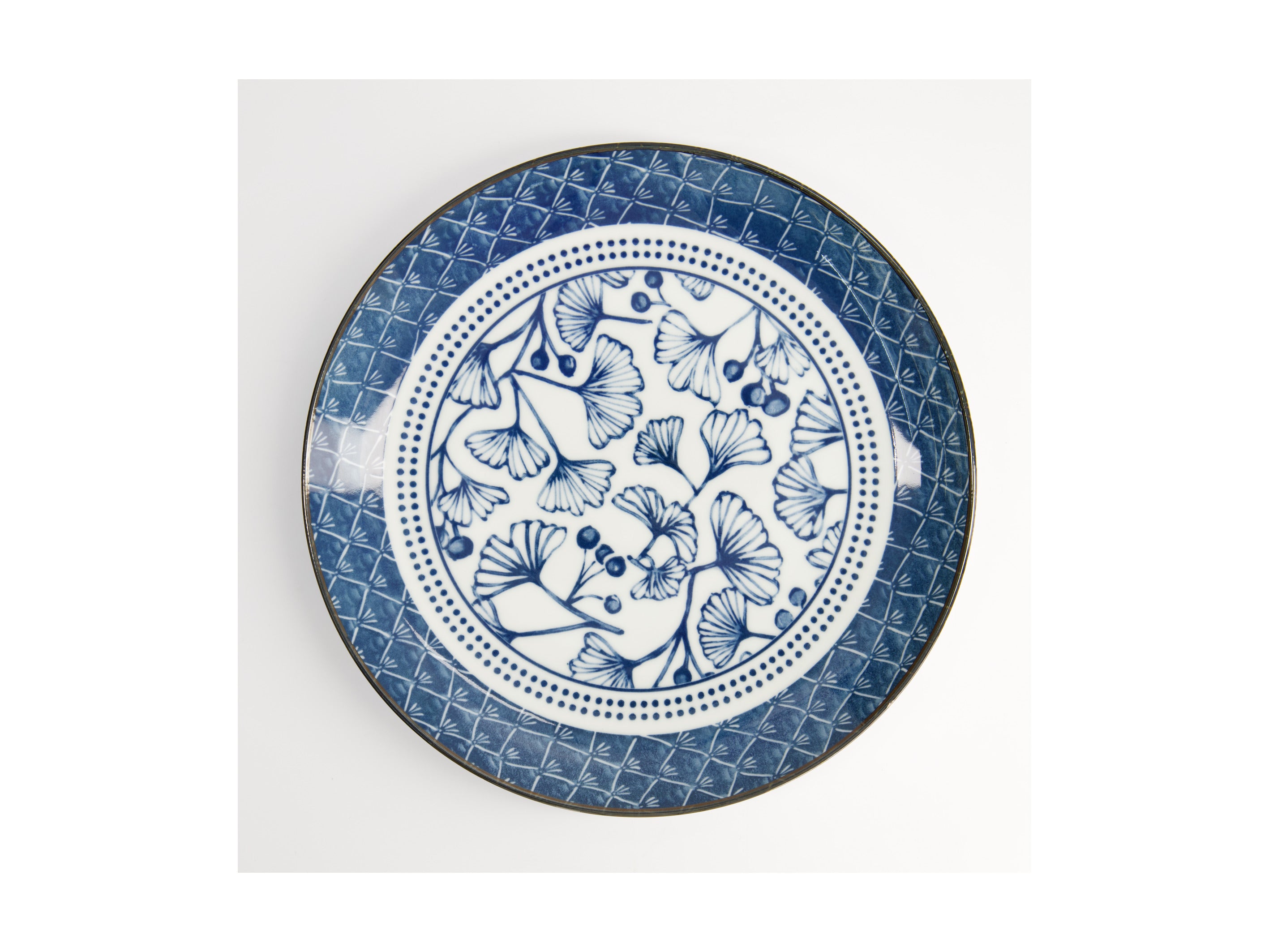 Tokyo Design Flora Japonica Plate 25cm - Gingko