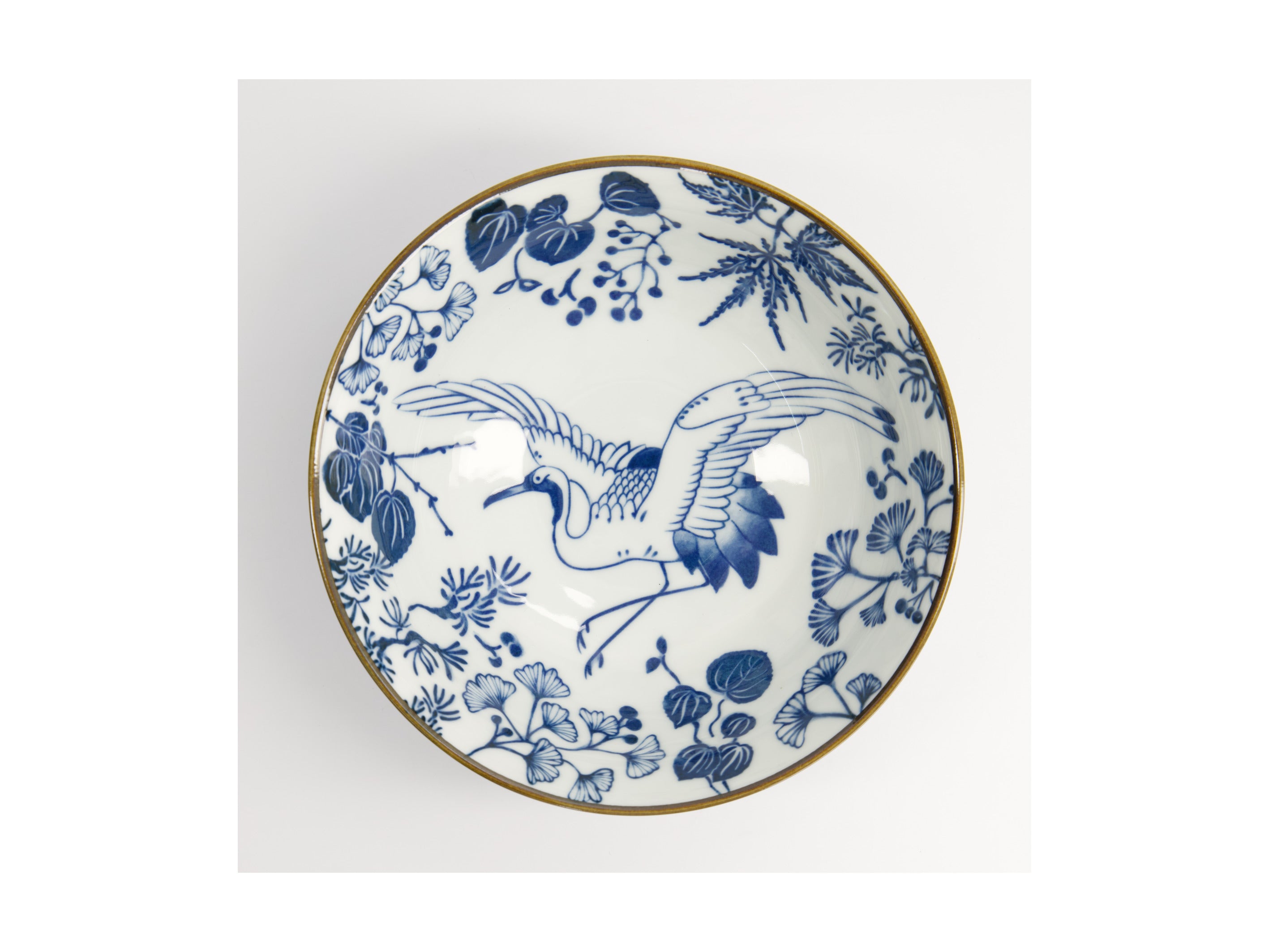 Tokyo Design Flora Japonica Ramen Bowl 21x7cm - Crane