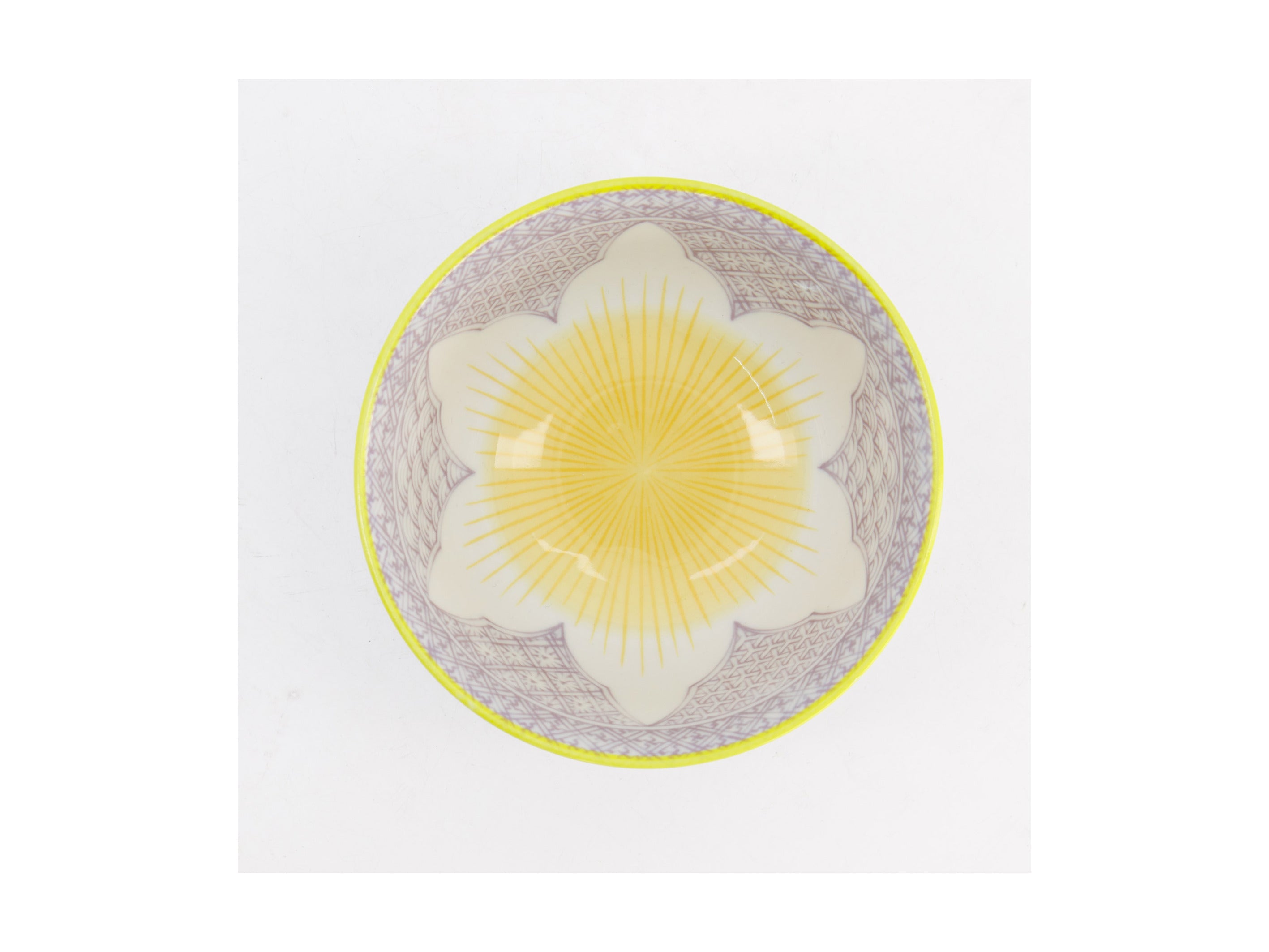 Tokyo Design Studio Lily Flower Tayo Bowl 14x6cm Purple