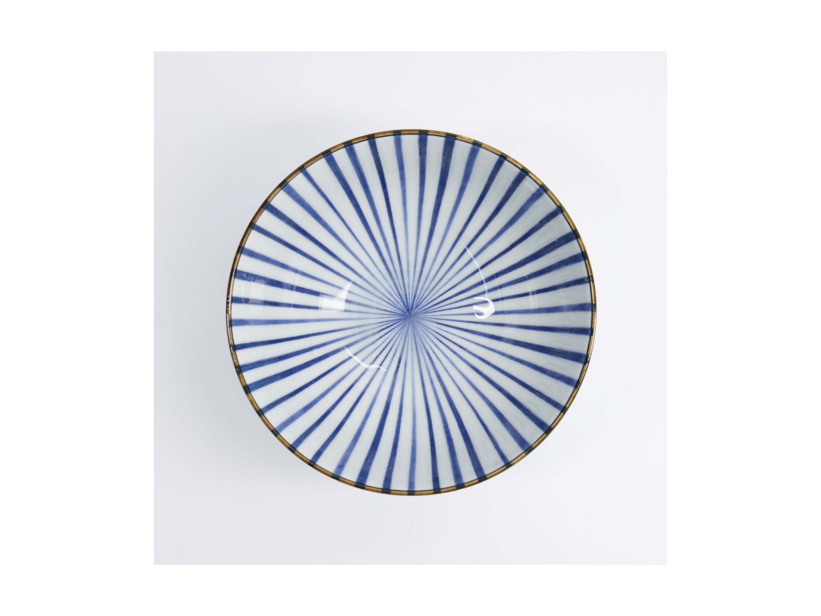 Tokyo Design  Natsu Tokusa Ramen Bowl Blue - 18x9.5cm