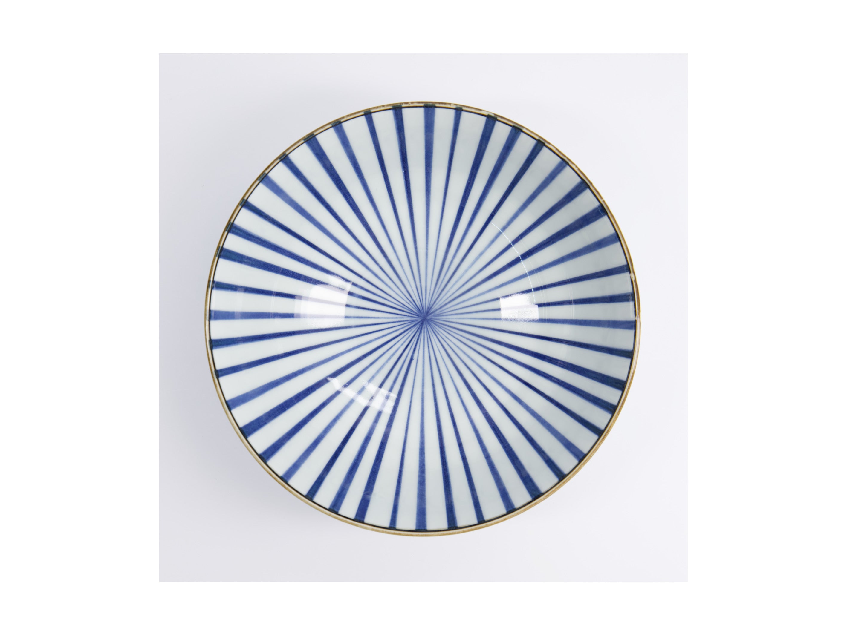 Tokyo Design  Natsu Tokusa Ramen Bowl Blue - 21x8cm
